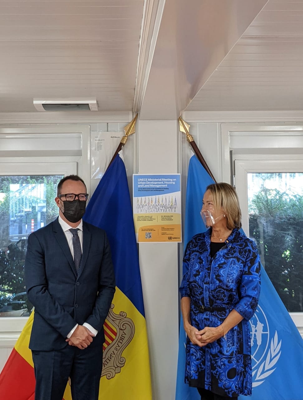 Víctor Filloy manté diverses reunions bilaterals en el marc de la reunió ministerial de desenvolupament urbà, habitatge i ordenament del territori