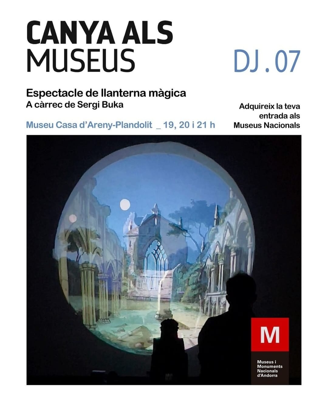 La llanterna màgica és la primera activitat per dinamitzar l’exposició ‘Abracadabra: il·lusionisme i màgia a cal Plandolit’