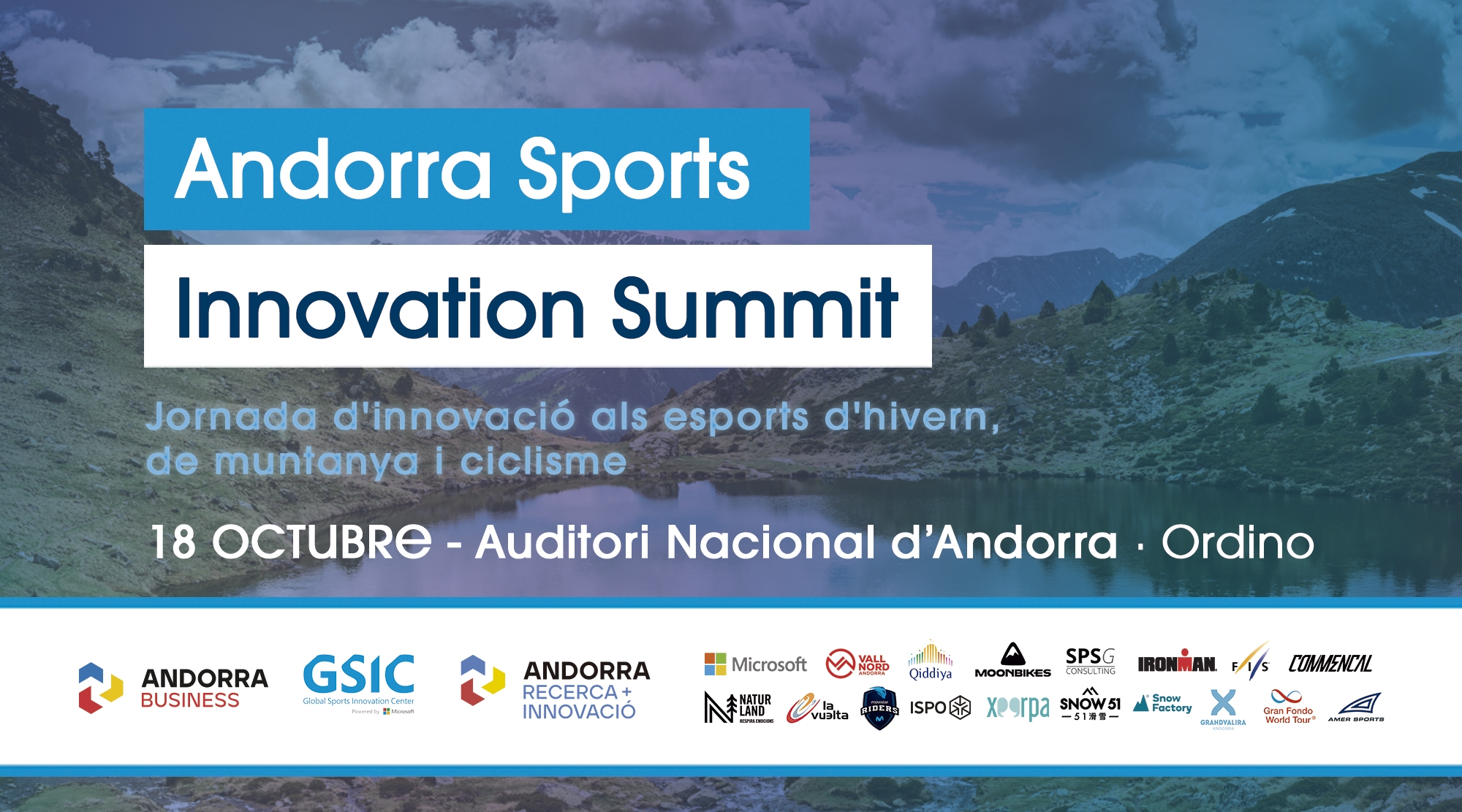 Andorra organitza un esdeveniment que posiciona al país com a referent internacional d'innovació en la indústria de l'esport