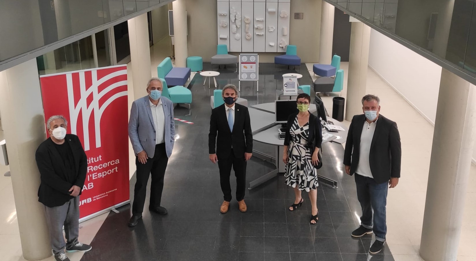 El Govern i la UAB ratifiquen un nou conveni per donar continuïtat al programa adaptat als esportistes que estudien a la universitat