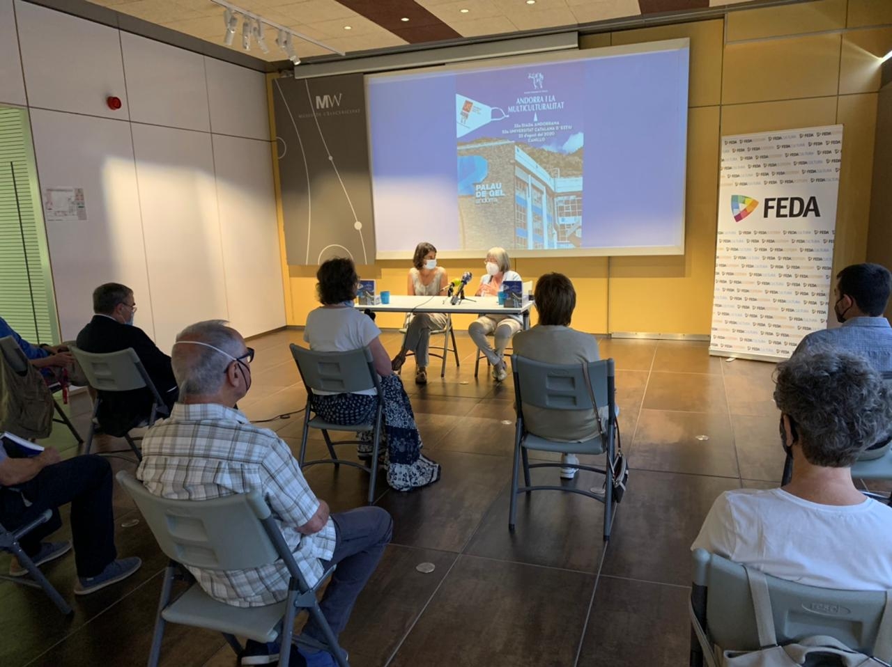 FEDA i la Societat Andorrana de Ciències presenten el llibre “Andorra i la multiculturalitat”