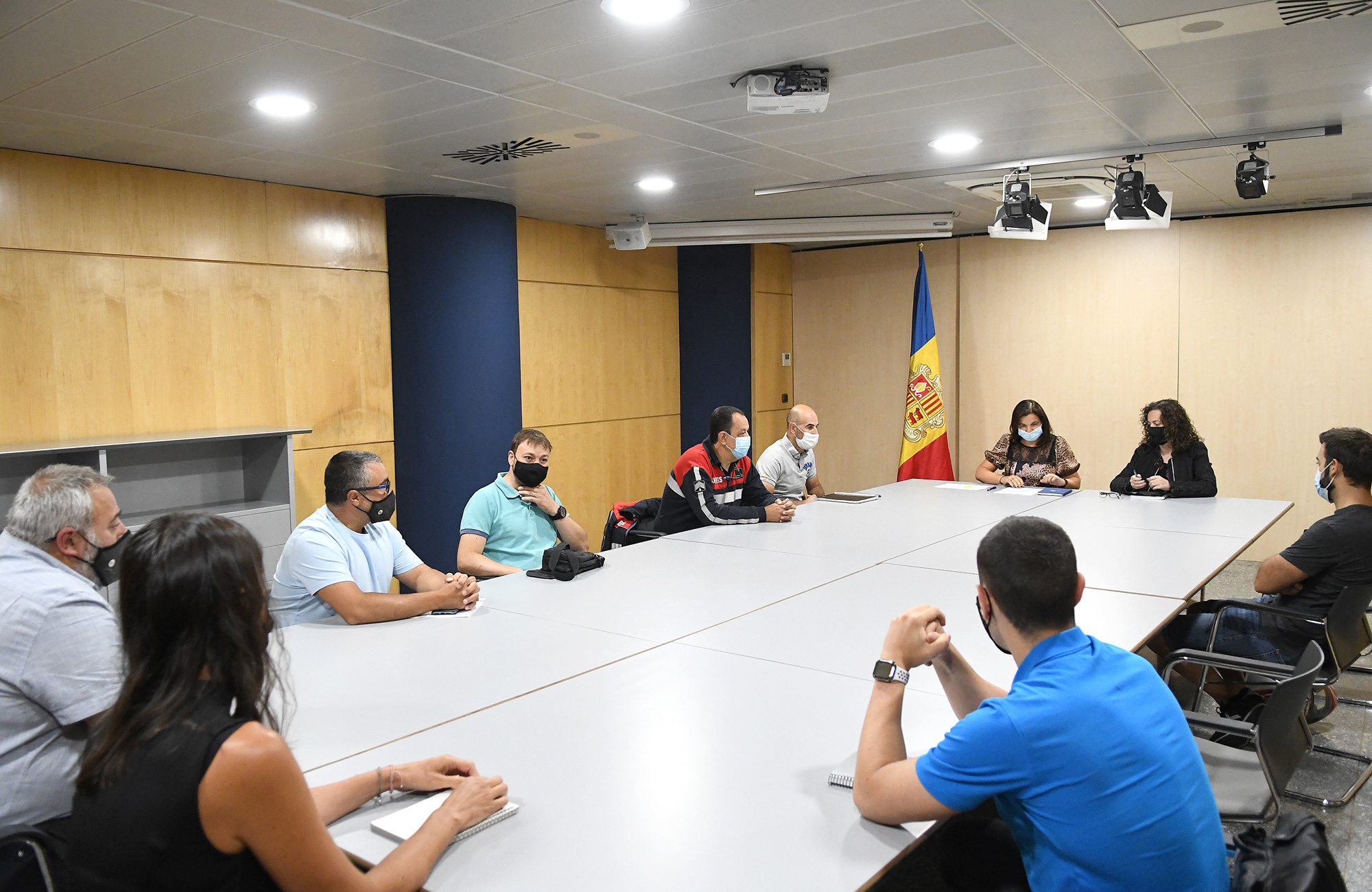 La ministra Marín impulsa la primera trobada amb els representants sindicals des del jurament del càrrec