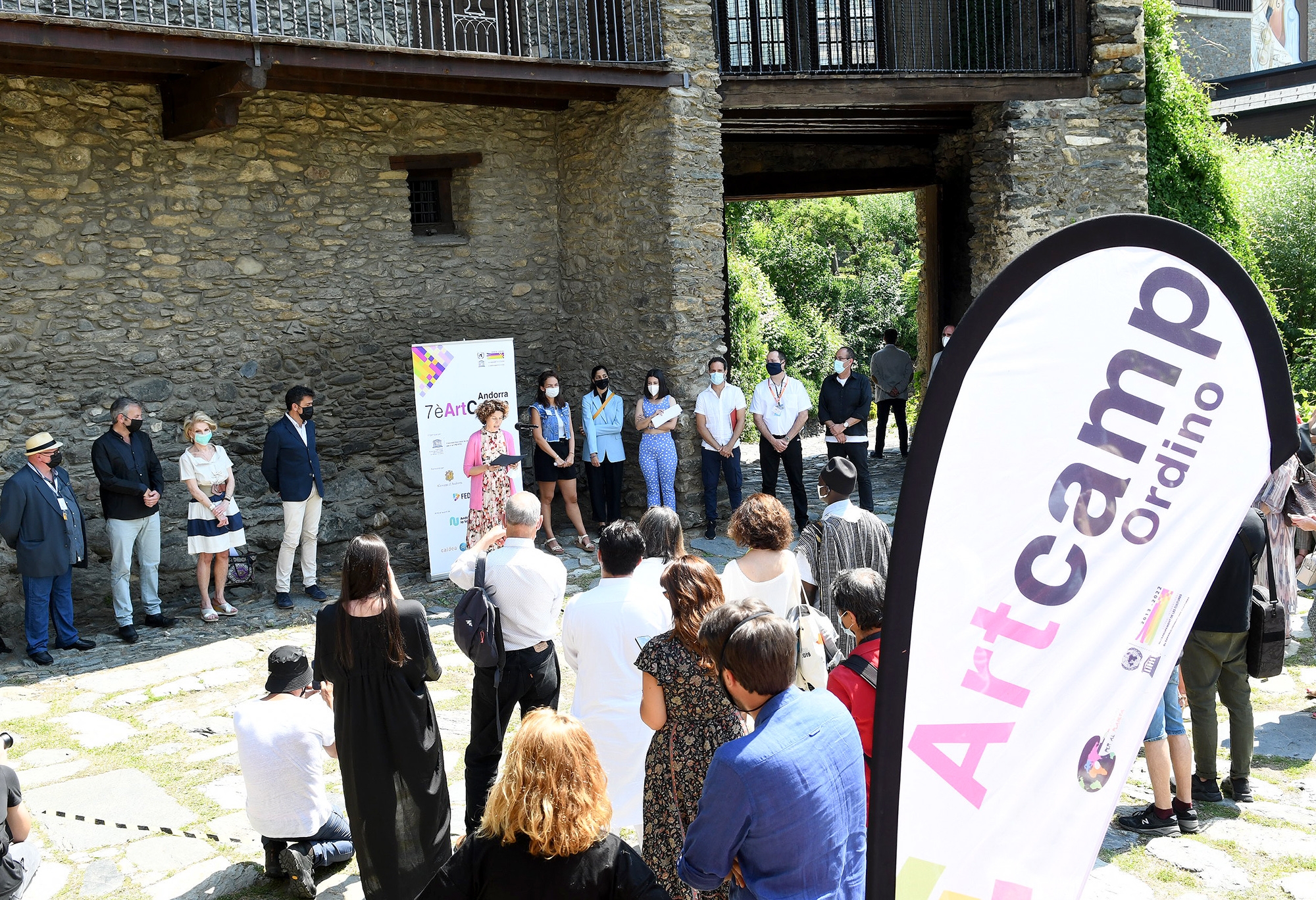 Ubach destaca la importància de celebrar l’ArtCamp per impulsar la diplomàcia cultural en un context internacional impactat per la COVID-19