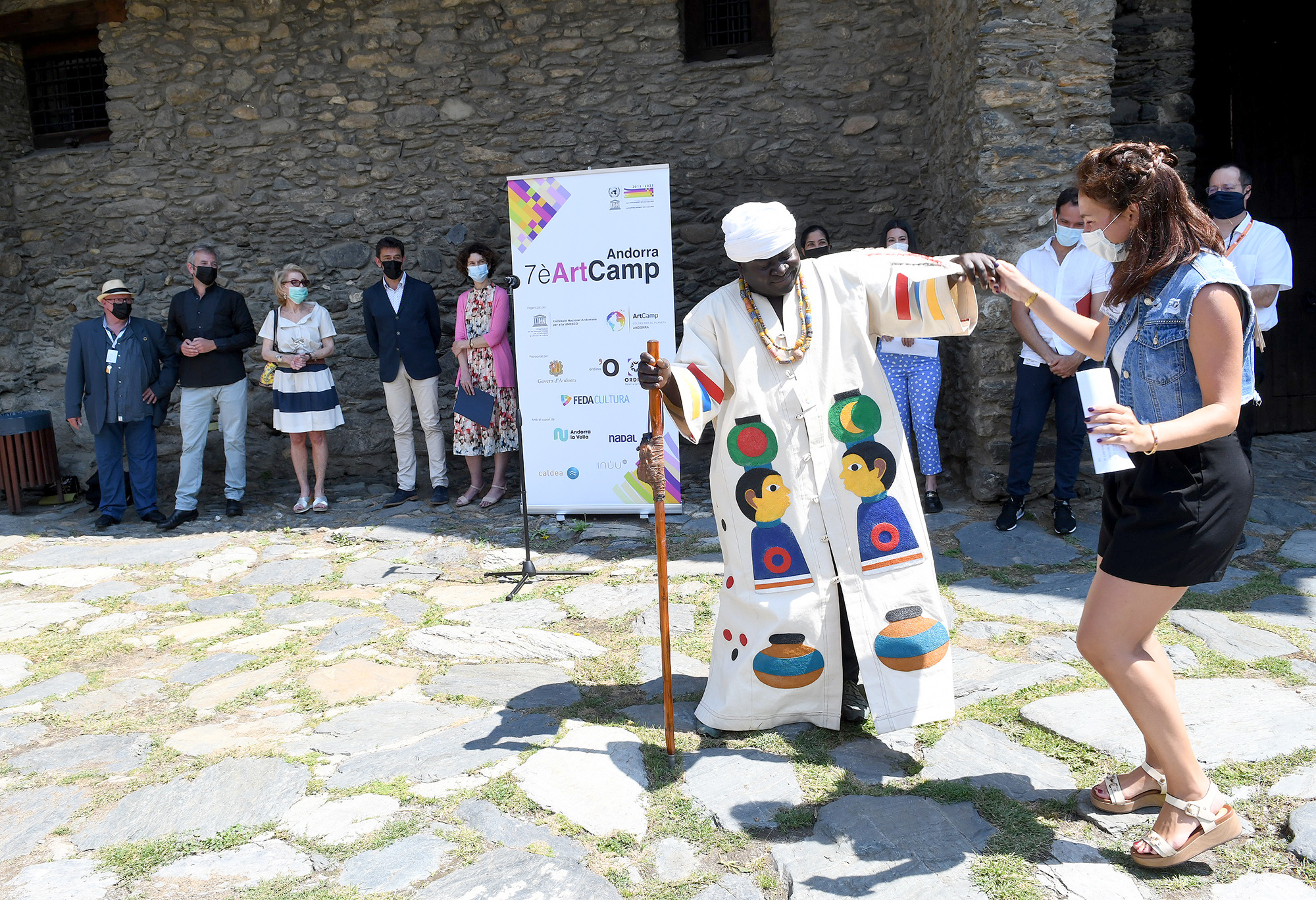 Ubach destaca la importància de celebrar l’ArtCamp per impulsar la diplomàcia cultural en un context internacional impactat per la COVID-19