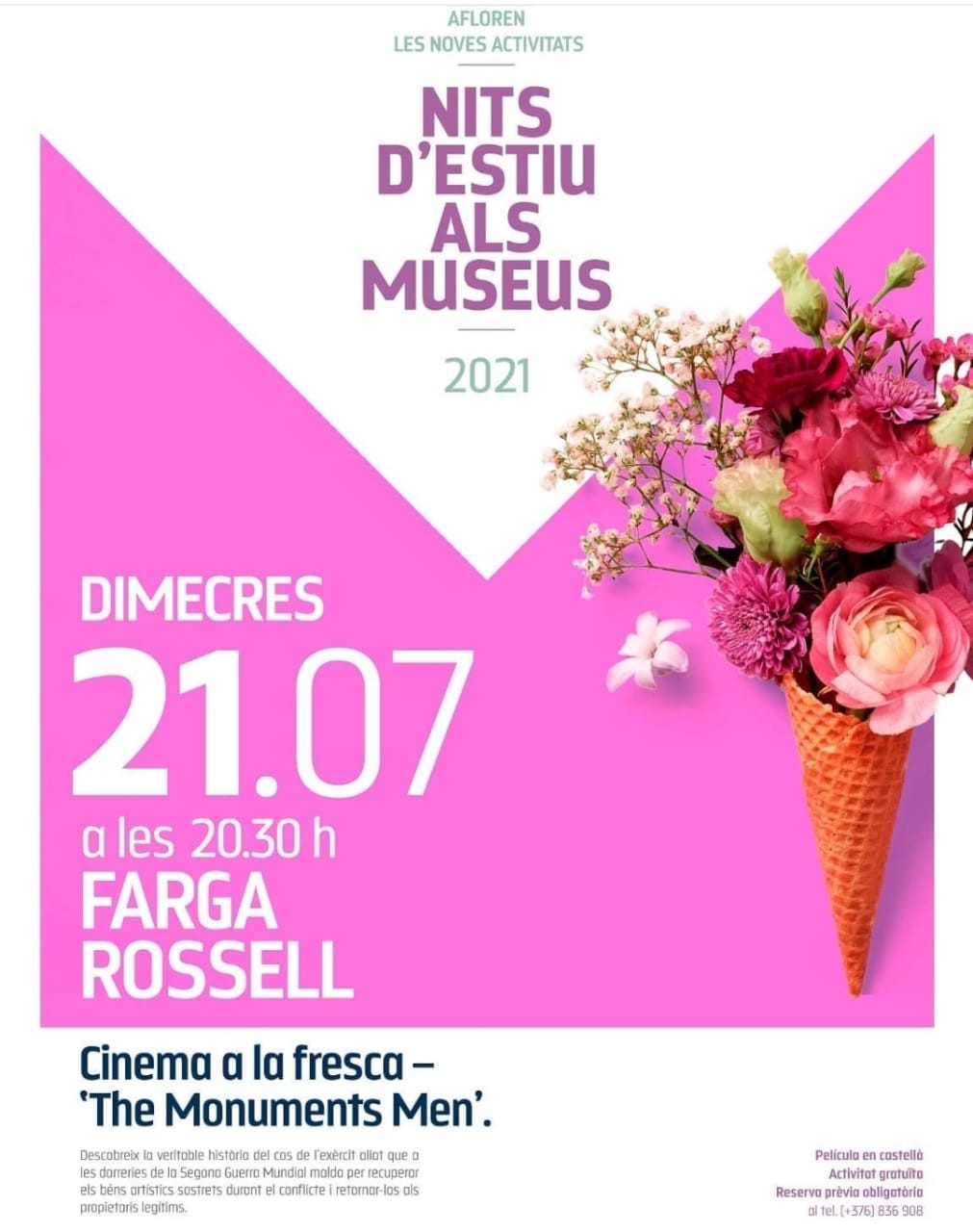 Cinema a la fresca per a les ‘Nits d’estiu als museus’