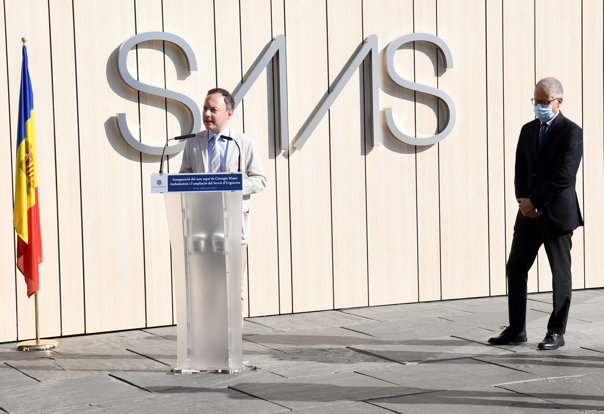 Espot inaugura l’ampliació del Servei d’Urgències i la Unitat de Cirurgia Major Ambulatòria de l’hospital