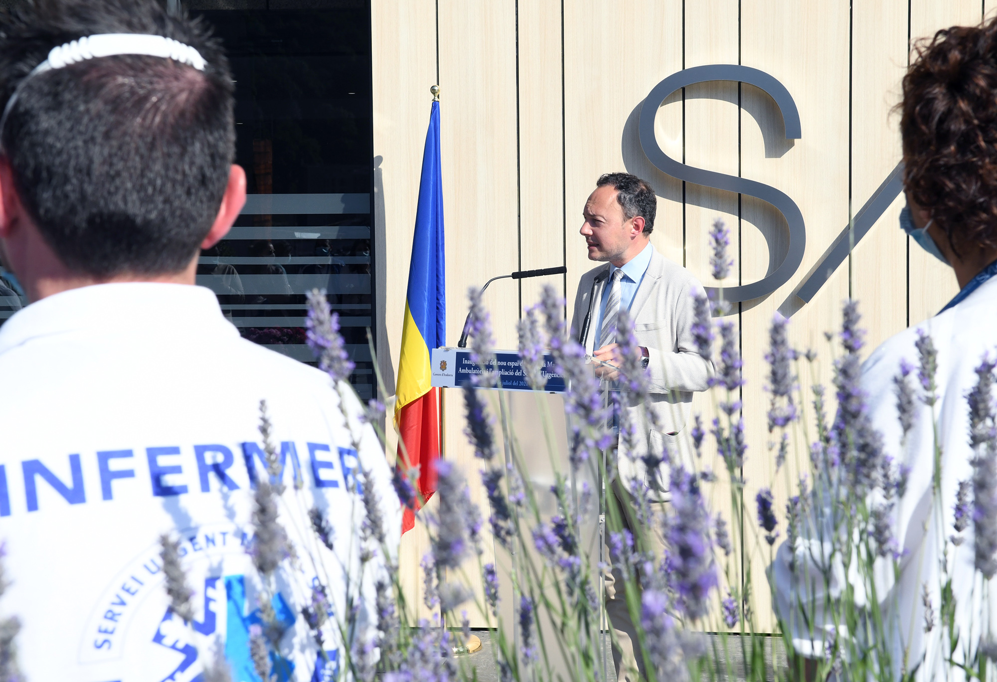 Espot inaugura l’ampliació del Servei d’Urgències i la Unitat de Cirurgia Major Ambulatòria de l’hospital