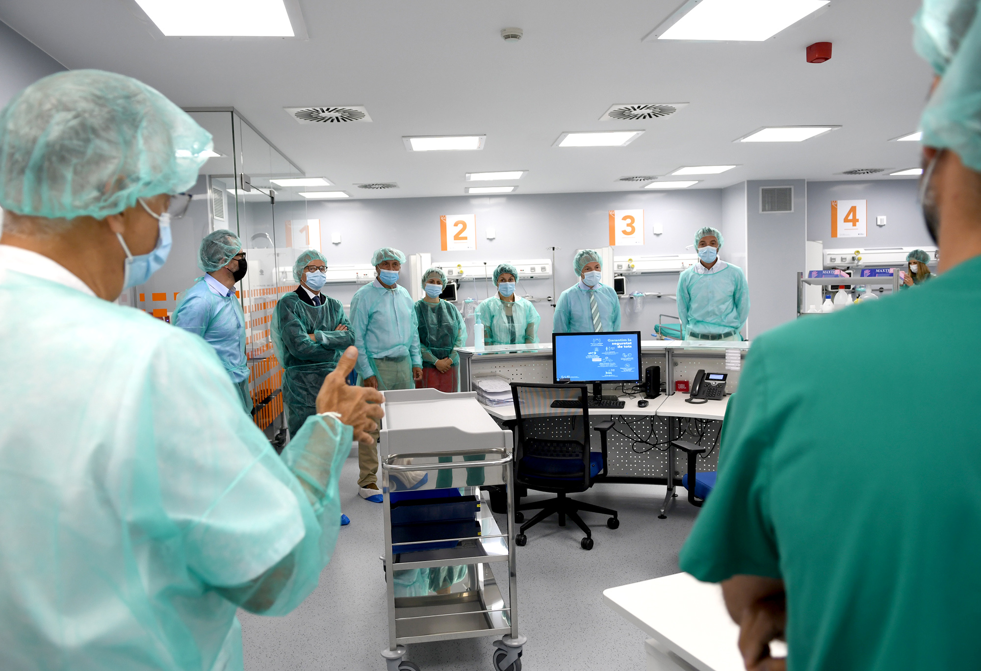 Espot inaugura l’ampliació del Servei d’Urgències i la Unitat de Cirurgia Major Ambulatòria de l’hospital