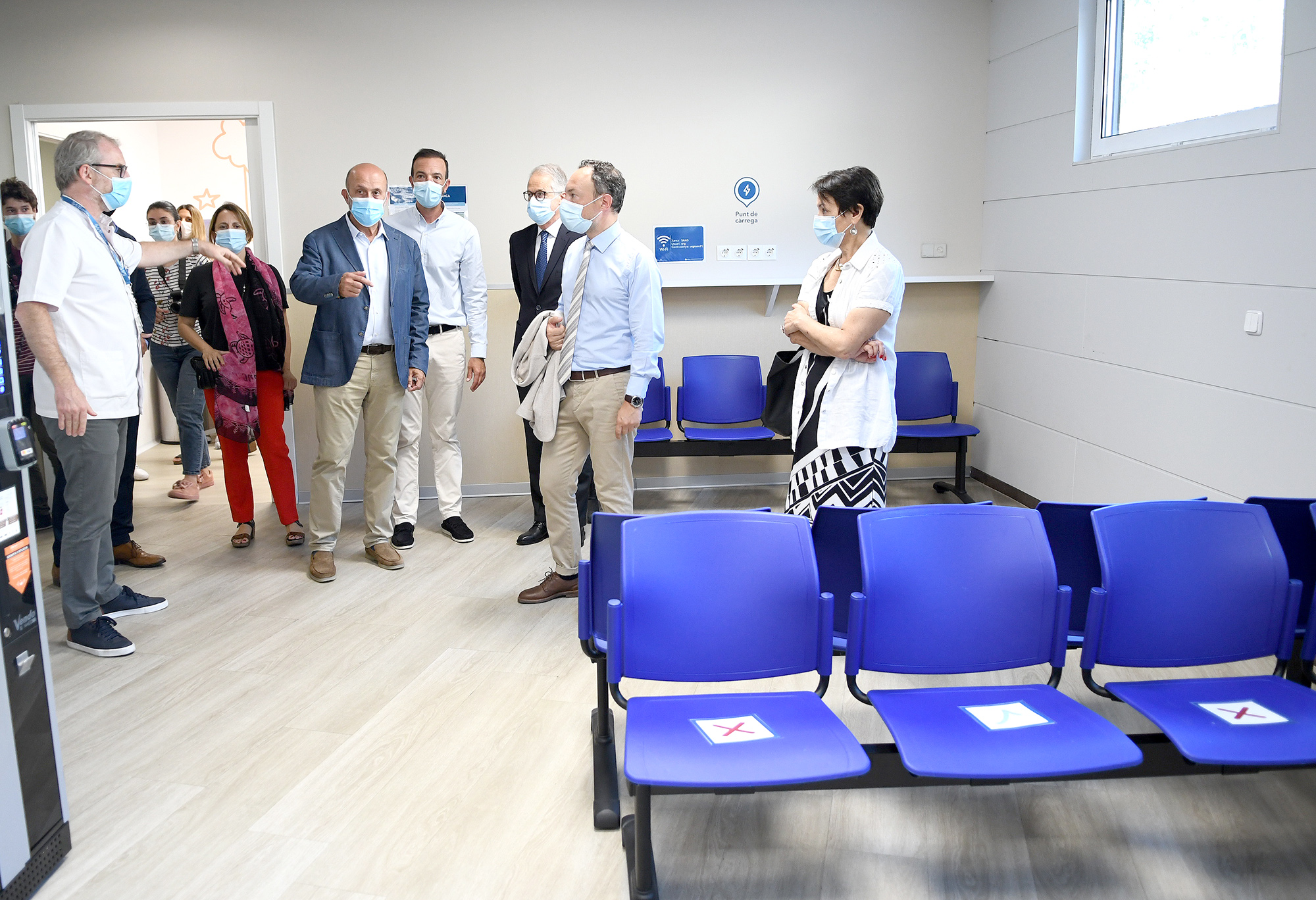 Espot inaugura l’ampliació del Servei d’Urgències i la Unitat de Cirurgia Major Ambulatòria de l’hospital