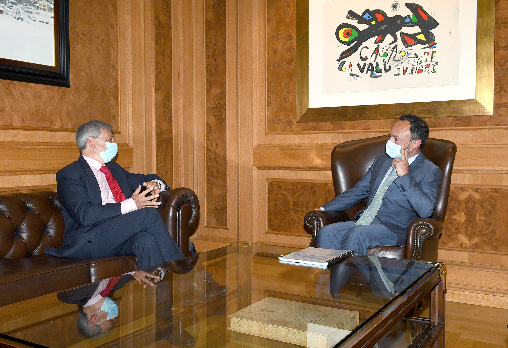 Espot i el prefecte d’Occitània acorden impulsar un conveni marc de col·laboració en l’àmbit de la Salut