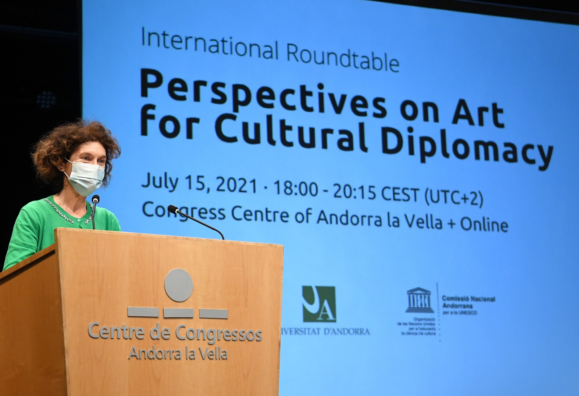 Ubach i Riva destaquen la importància de la diplomàcia cultural com a eina de projecció del país, en el marc de la 7a edició de l’ArtCamp Andorra