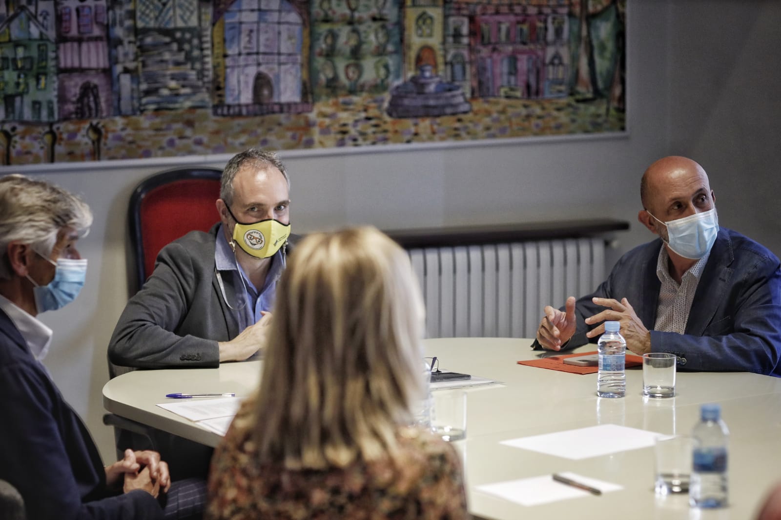 El ministre Martínez Benazet i el conseller de Salut català, Josep Maria Argimon, es reuneixen a la Seu d’Urgell