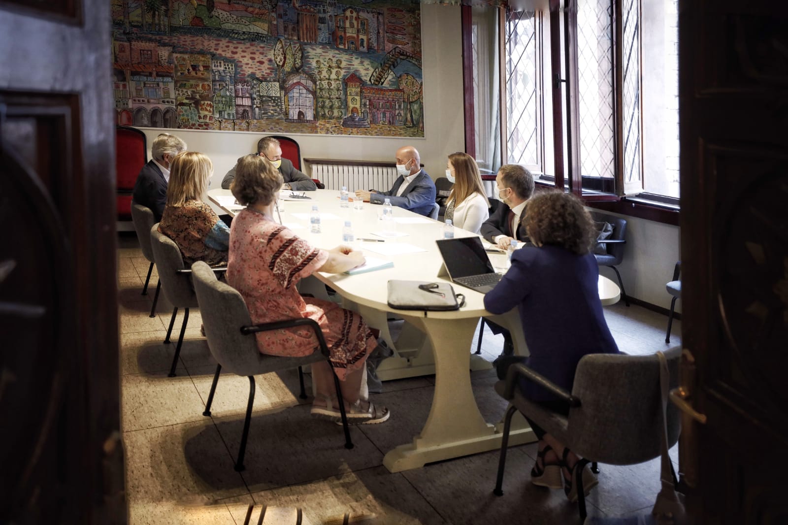El ministre Martínez Benazet i el conseller de Salut català, Josep Maria Argimon, es reuneixen a la Seu d’Urgell