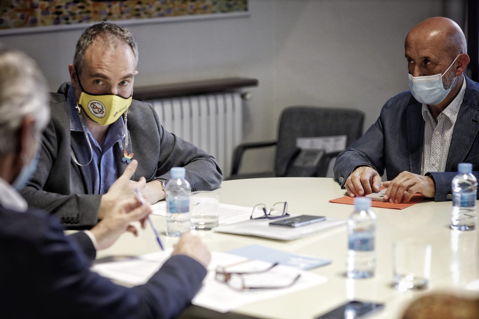 El ministre Martínez Benazet i el conseller de Salut català, Josep Maria Argimon, es reuneixen a la Seu d’Urgell