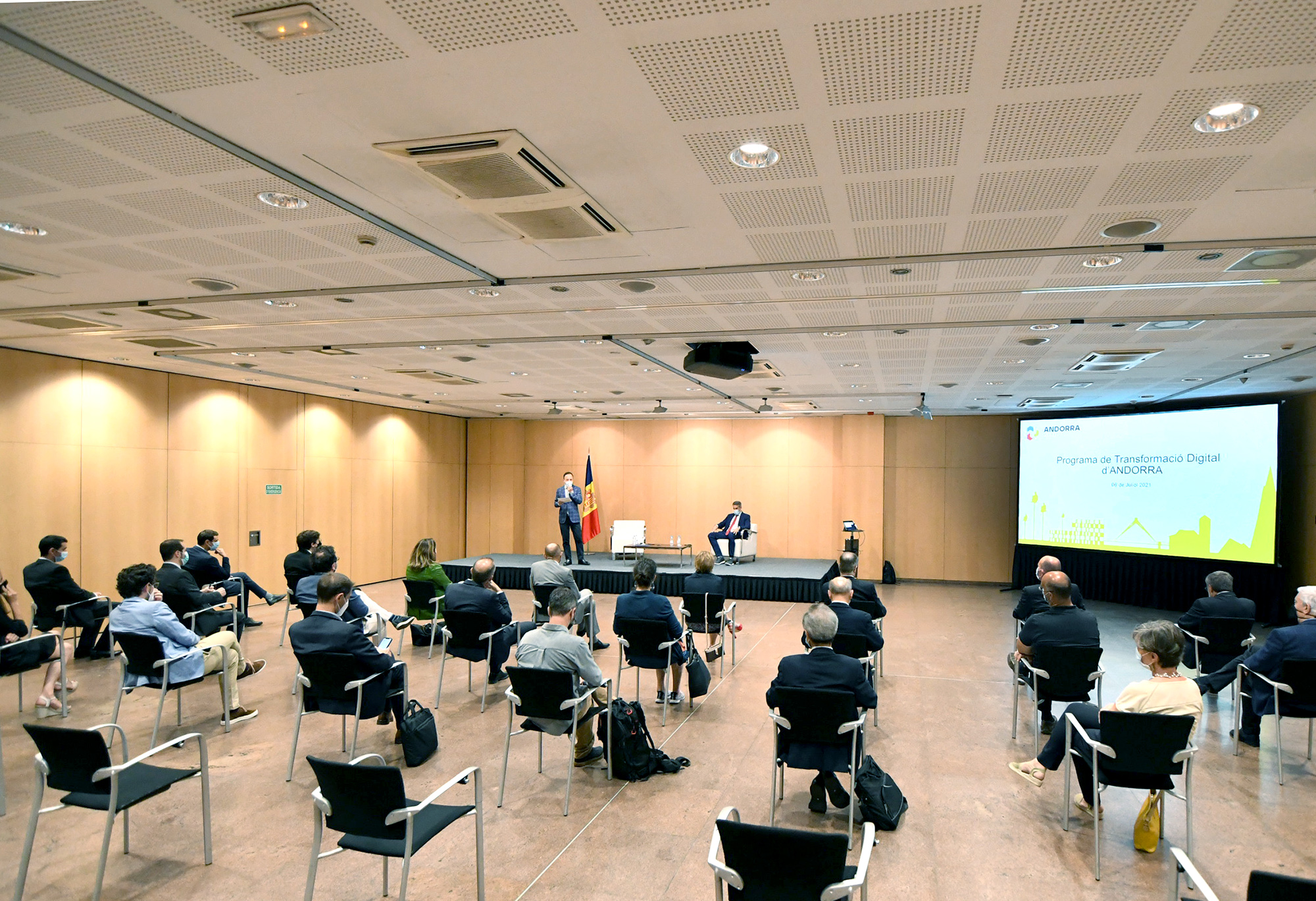 Espot afirma que el Projecte de Transformació Digital és cabdal per fer front als grans reptes d’Andorra