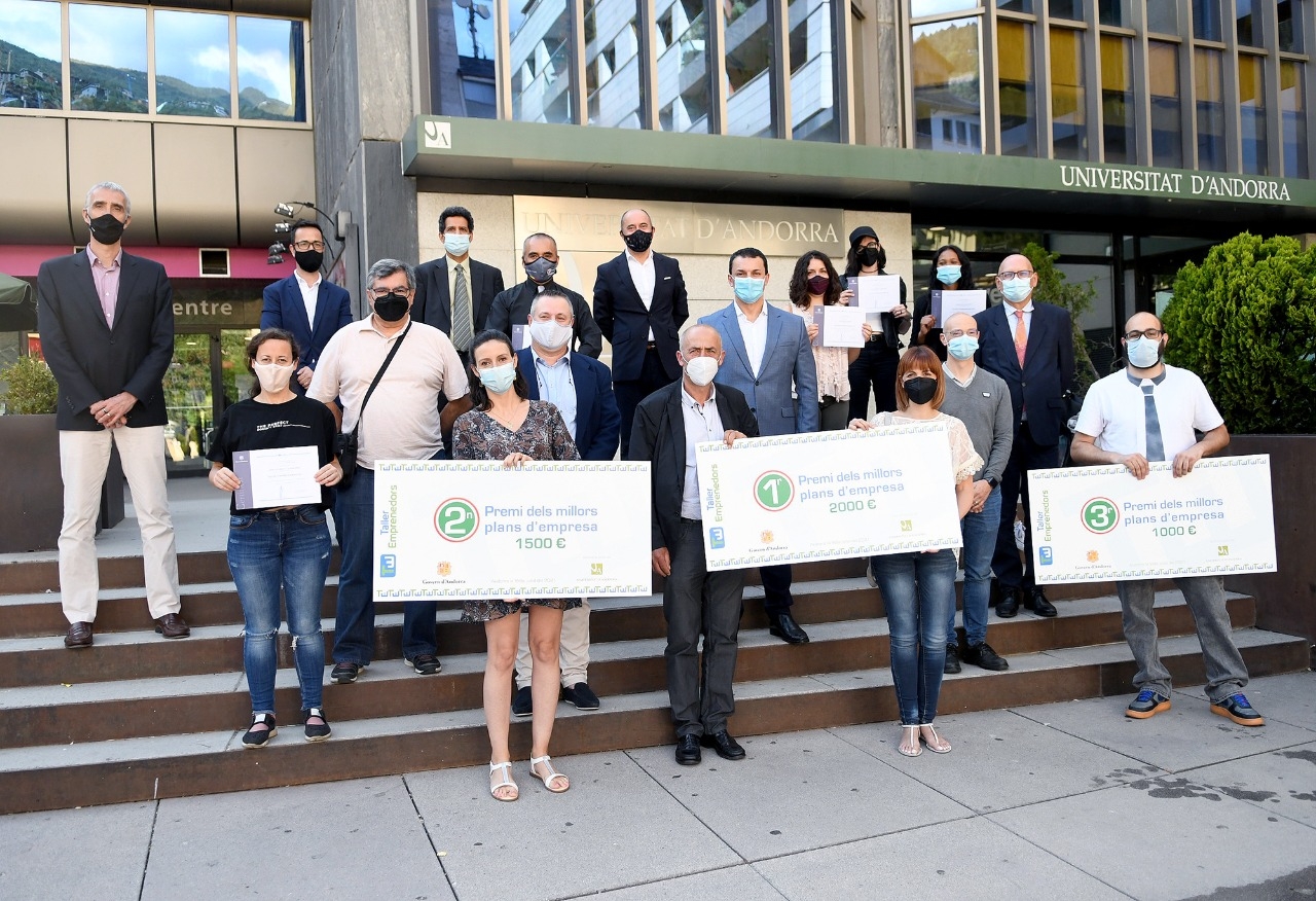 Una consultoria de prevenció de blanqueig de capitals i un projecte de cria i venda de caragols, els 1rs premis del Taller d’emprenedors 2021