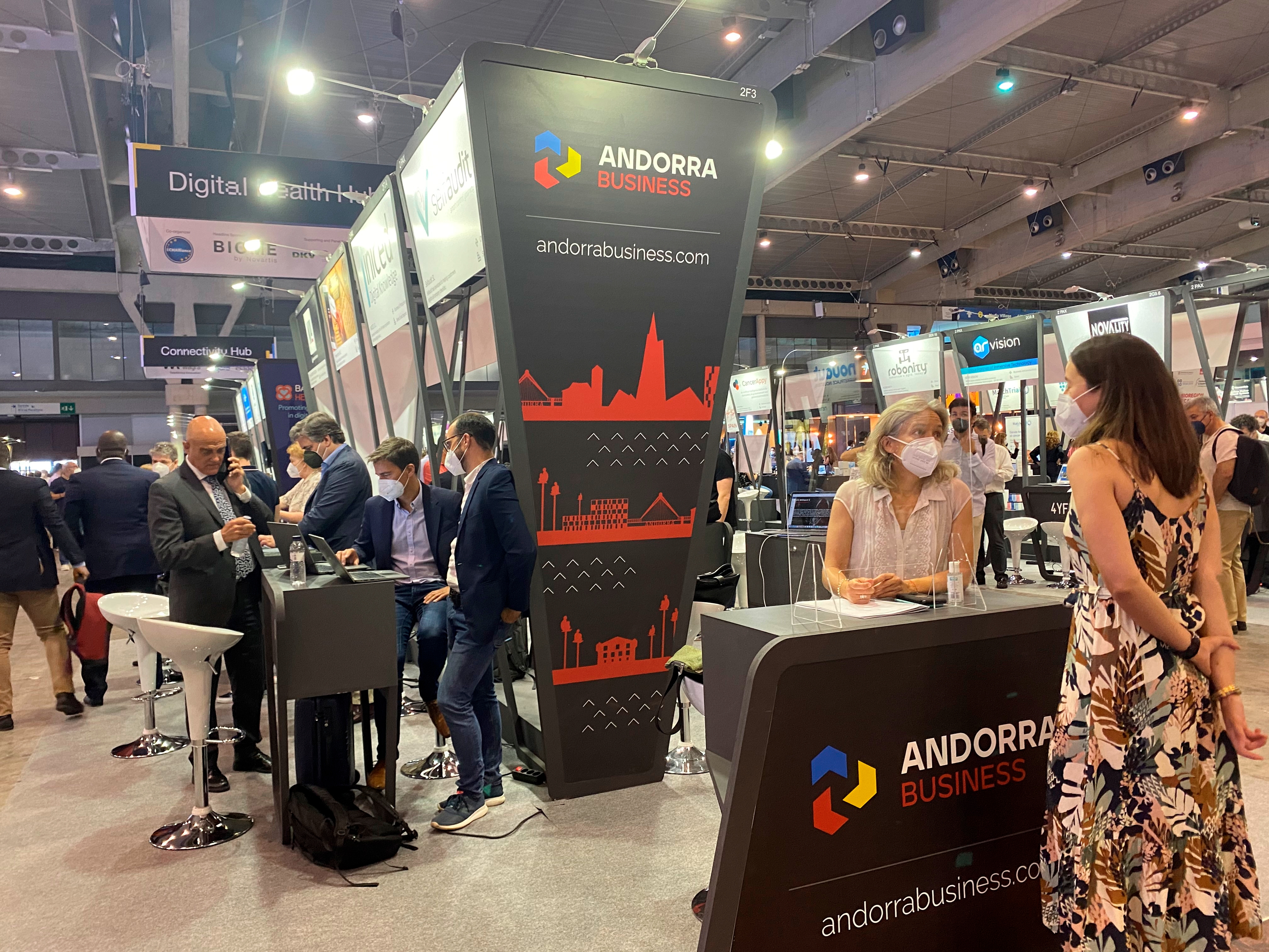 Andorra Business i 8 empreses del país, presents al Mobile World Congress