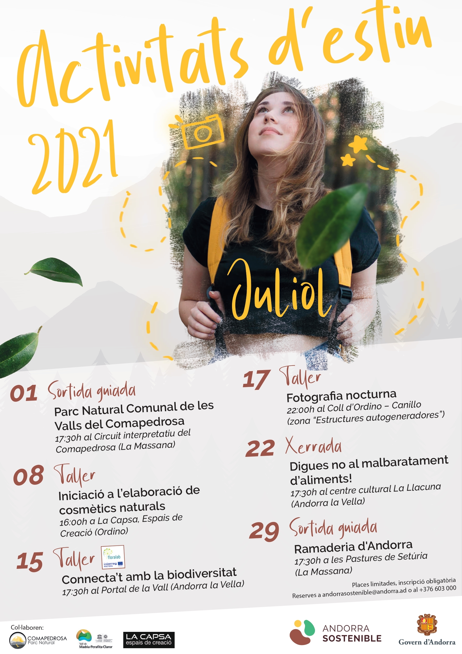 Andorra Sostenible proposa diverses activitats per aquest estiu per promocionar els hàbits sostenibles