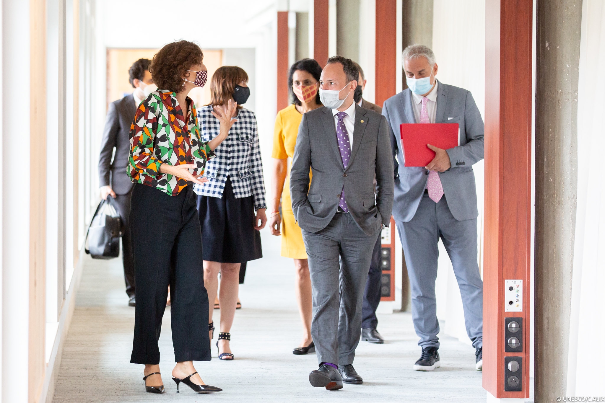 Xavier Espot tracta amb la directora general de la UNESCO la candidatura d’Andorra per esdevenir reserva de la biosfera