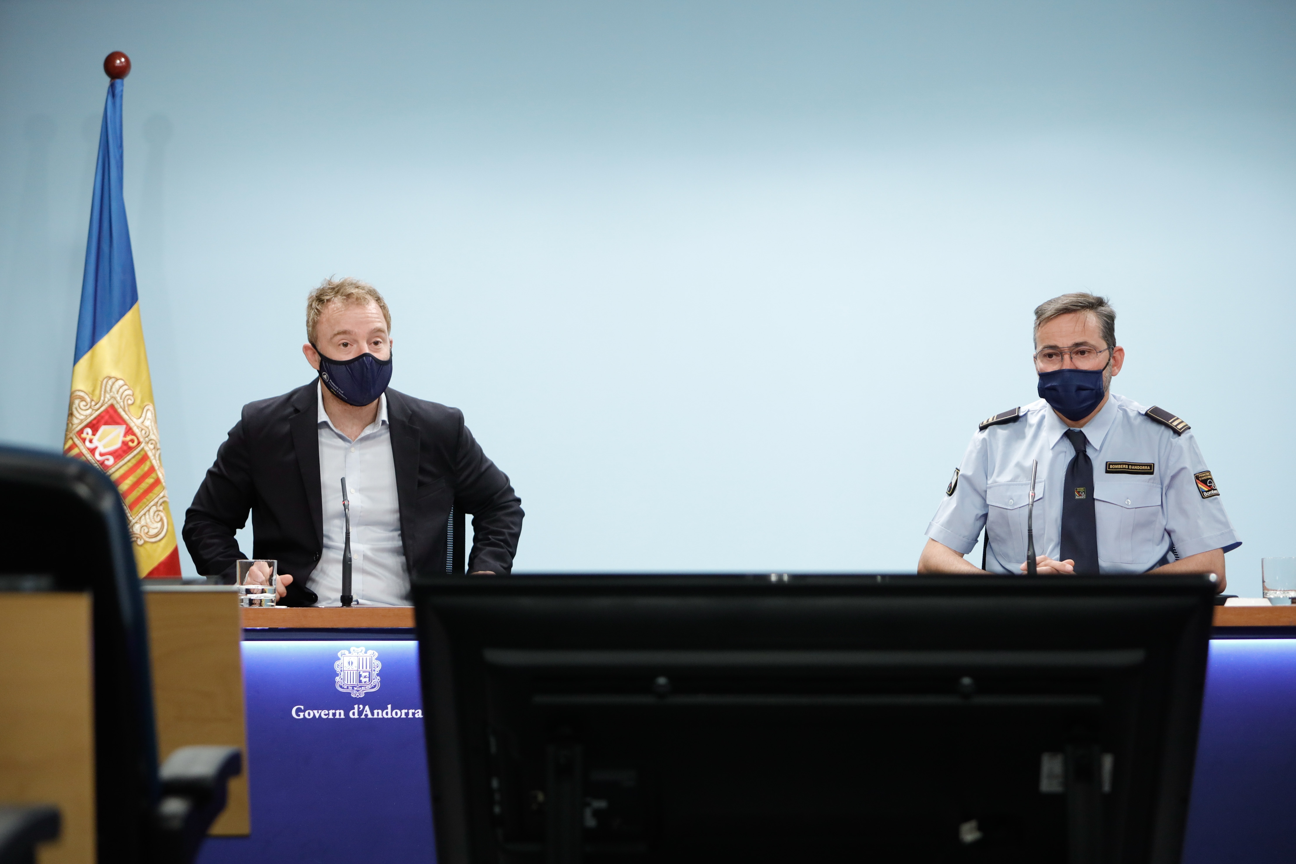 La web incendis.ad proporciona la informació de l’estat dels berenadors del país