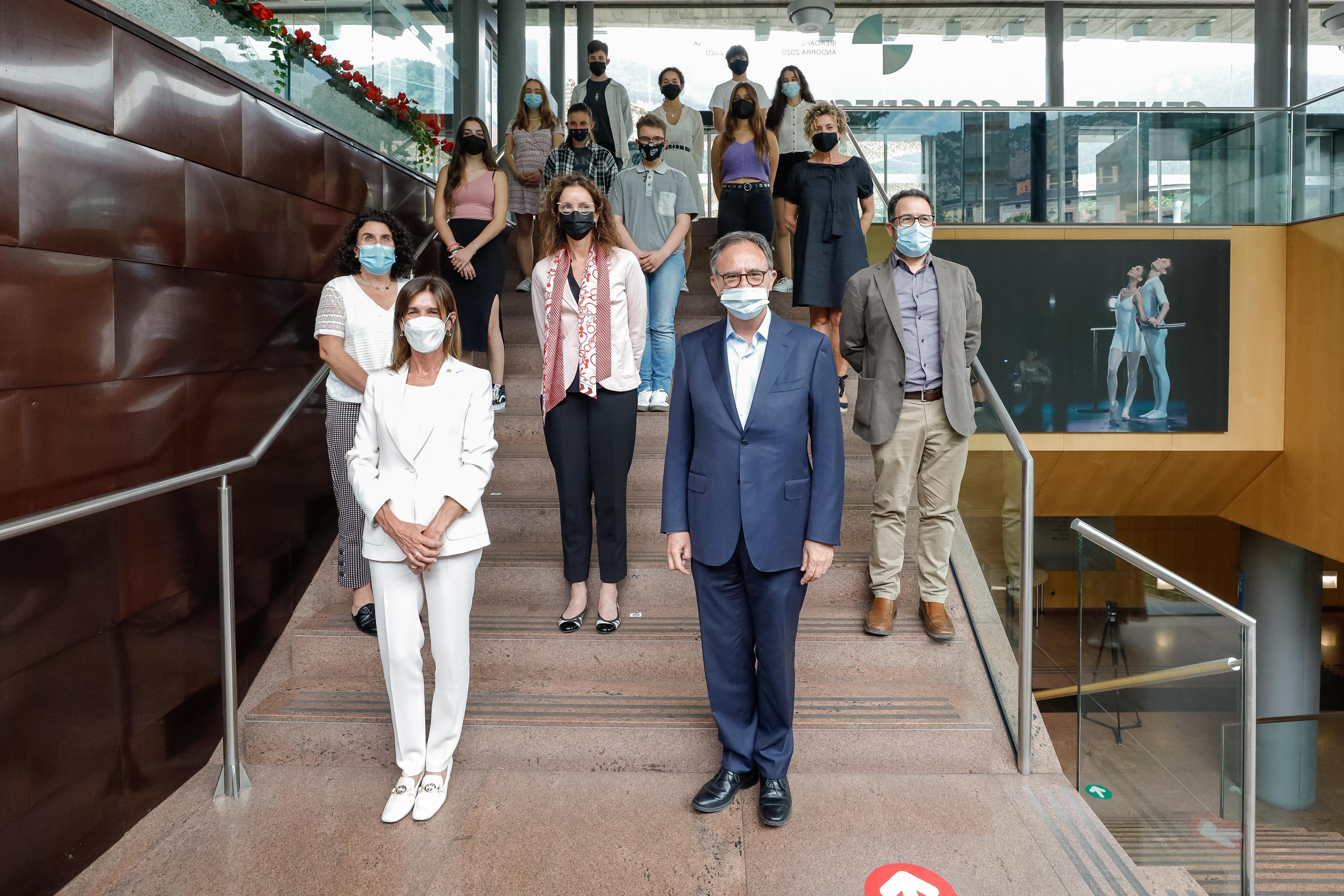 9 alumnes de Segona Ensenyança presenten els seus projectes en la Primera Jornada d’Emprenedoria