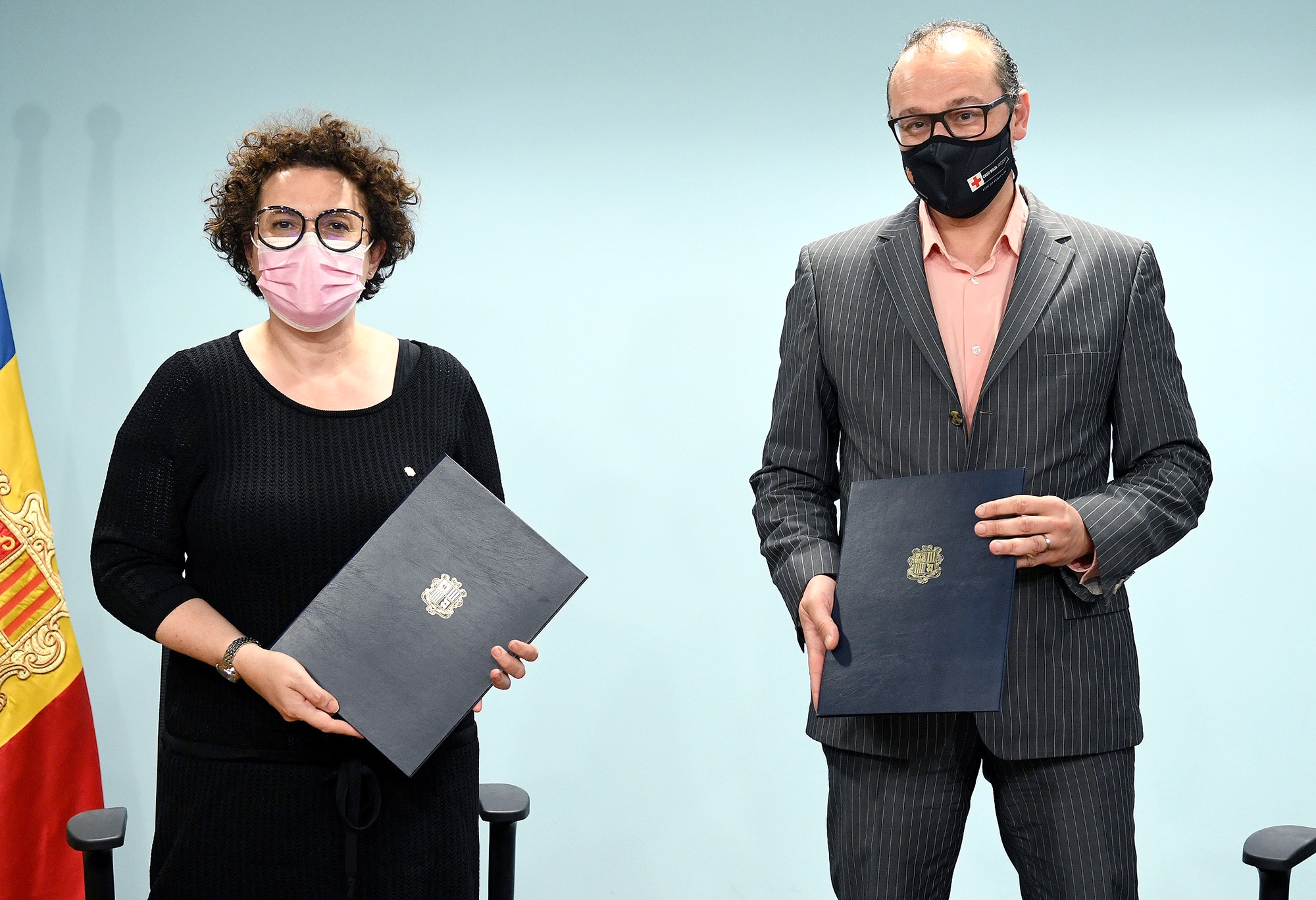 Afers Socials concerta 40 places de centre dia amb la Creu Roja Andorrana destinades a persones grans en situació de dependència