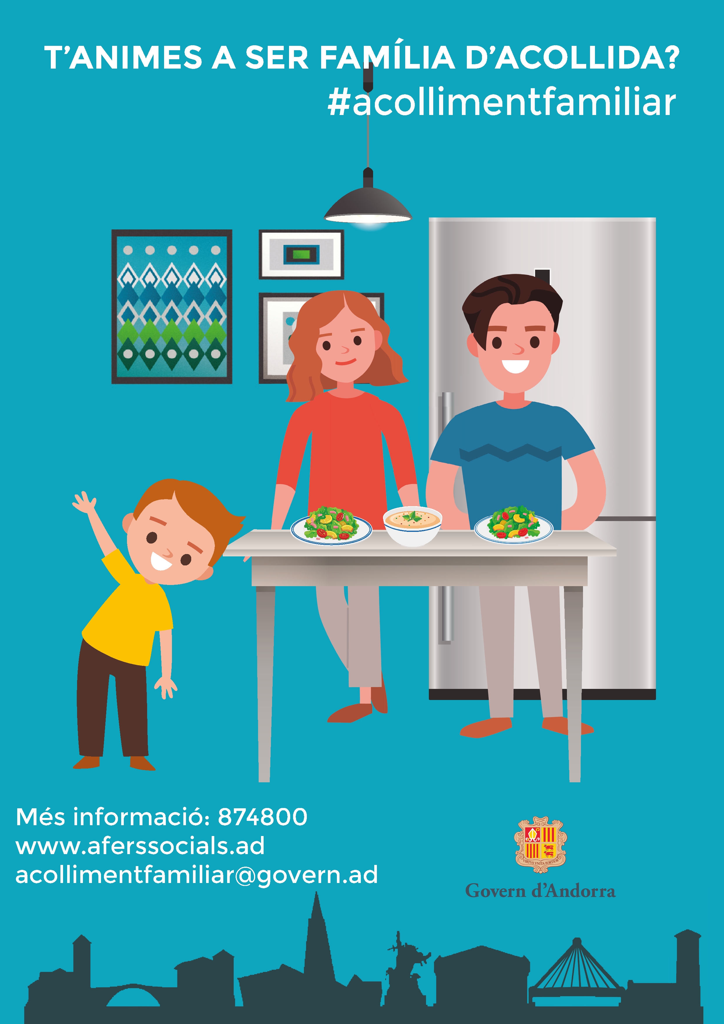 Afers Socials engega una nova campanya audiovisual per promoure l’acolliment familiar