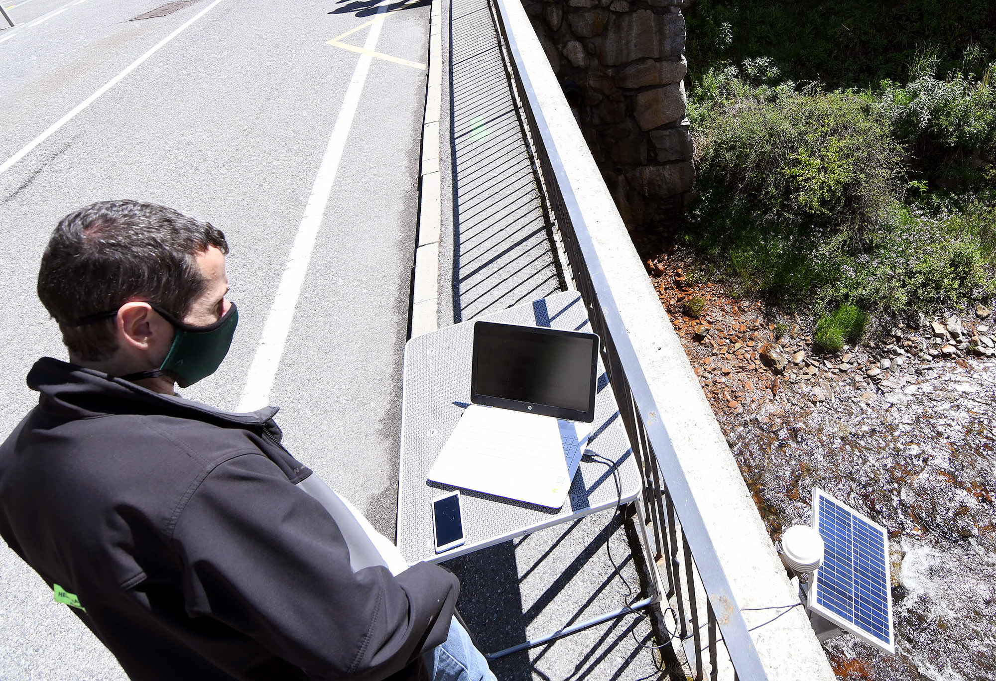 El sistema de control del cabal dels rius permet activar alertes per preveure possibles afectacions sobre el territori