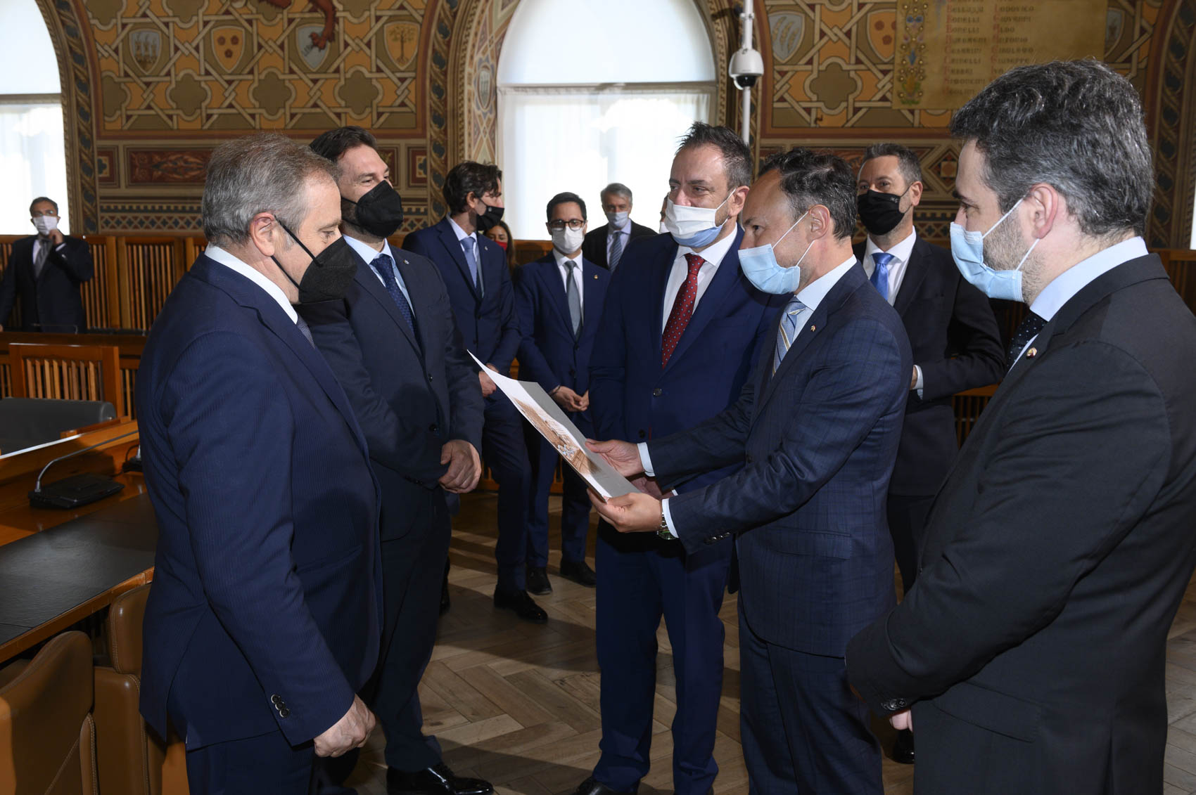 Espot i Jover reben la Gran Creu de l’Ordre Eqüestre de Santa Àgata