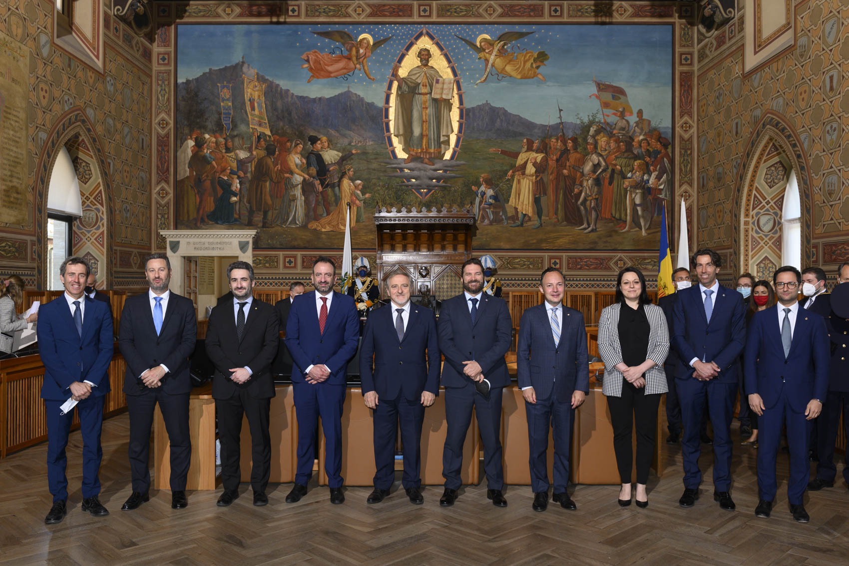 Espot i Jover reben la Gran Creu de l’Ordre Eqüestre de Santa Àgata