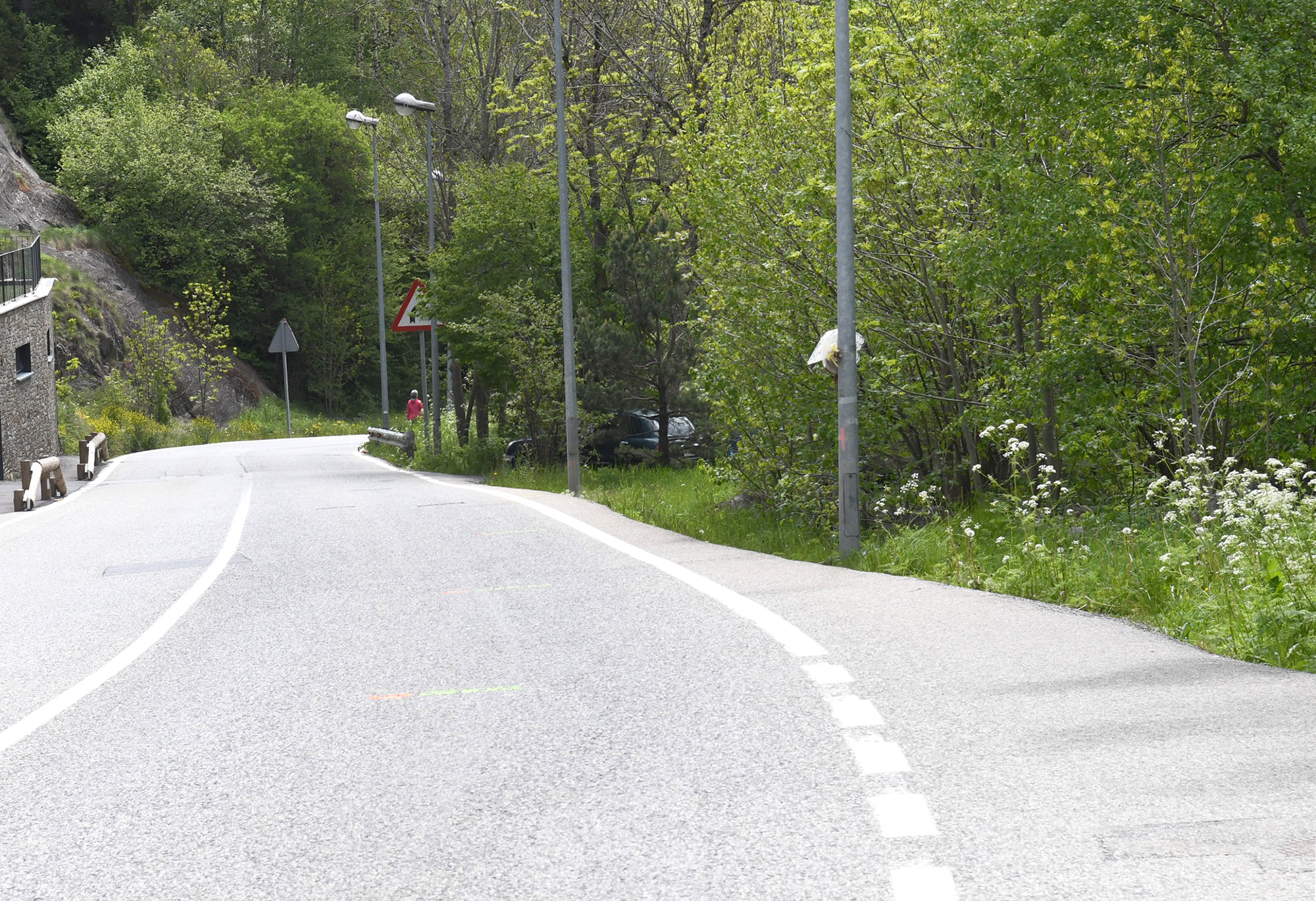 Filloy visita l’inici de les obres d’eixample de la CG-3 entre la rotonda del túnel de les Dos Valires i la CS d’Anyós, així com l’eixample de la CG-5 a l’entrada d’Arinsal