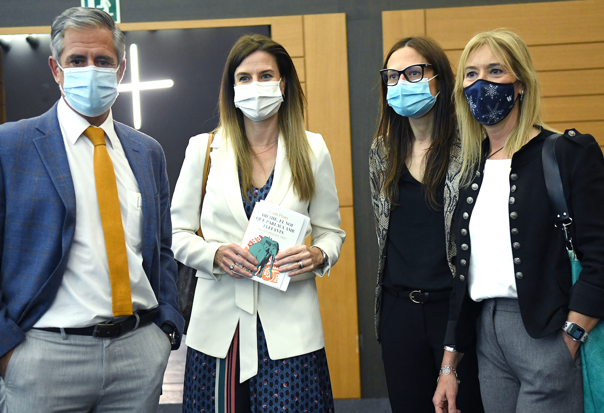 Lluís Prats recull el Premi Carlemany per al foment de la lectura, el més concorregut amb un total de 38 originals presentats