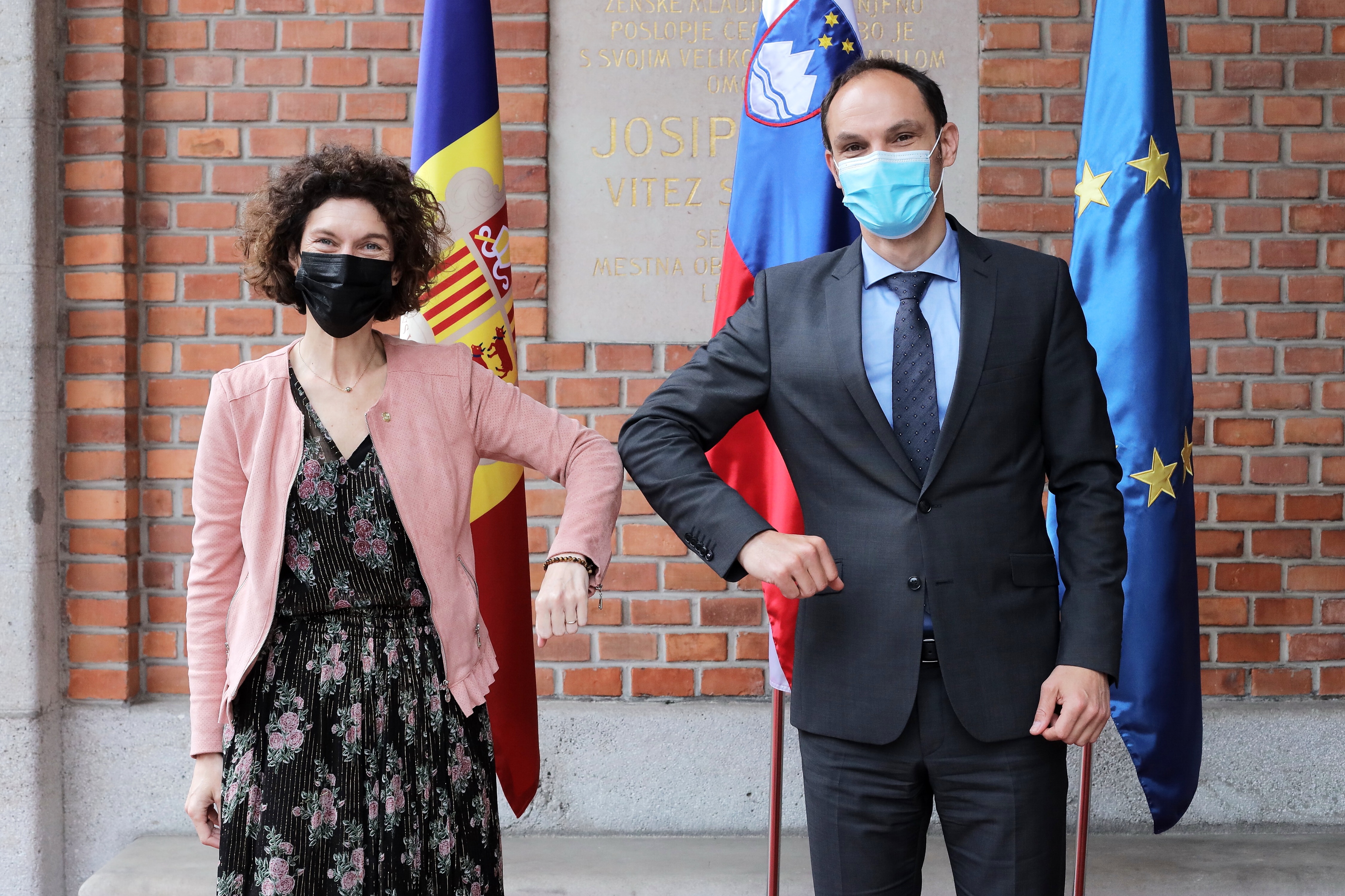 La ministra d’Afers Exteriors i el secretari d’Estat d’Afers Europeus visiten Eslovènia en motiu de la seva futura presidència del Consell de la Unió Europea