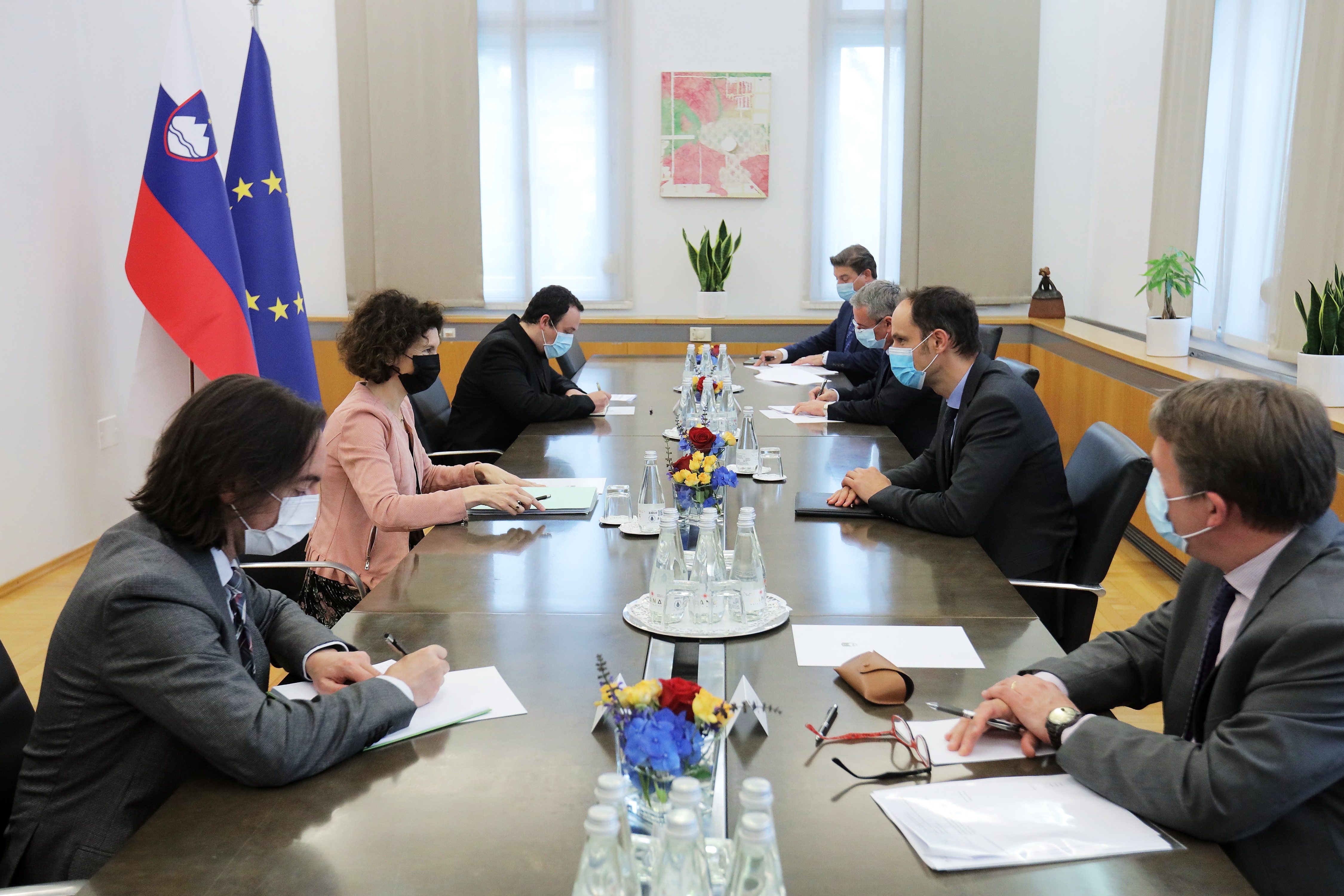 La ministra d’Afers Exteriors i el secretari d’Estat d’Afers Europeus visiten Eslovènia en motiu de la seva futura presidència del Consell de la Unió Europea