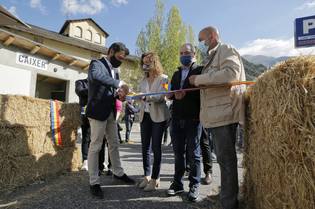 Calvó destaca el bon estat de salut del sector ramader a la fira del bestiar d’Ordino