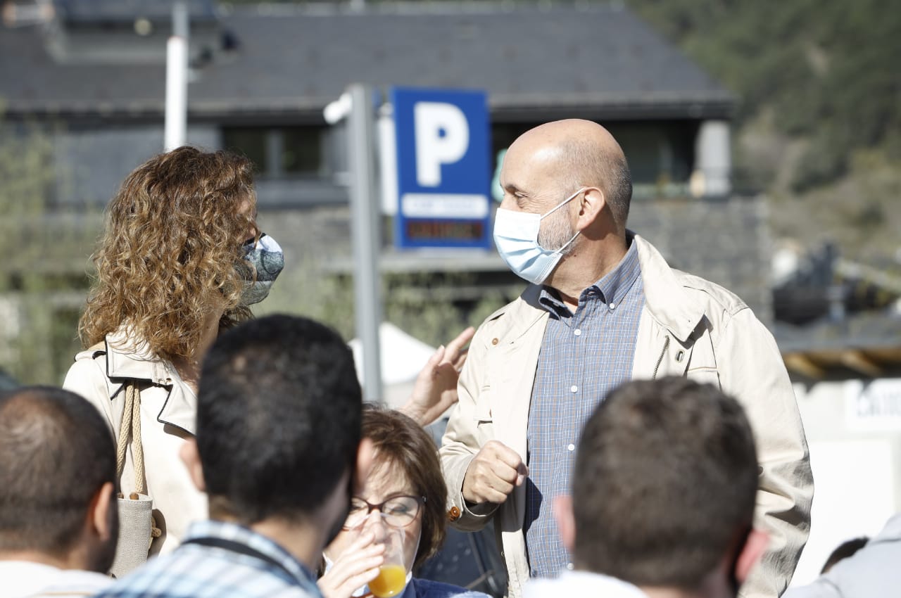 Calvó destaca el bon estat de salut del sector ramader a la fira del bestiar d’Ordino