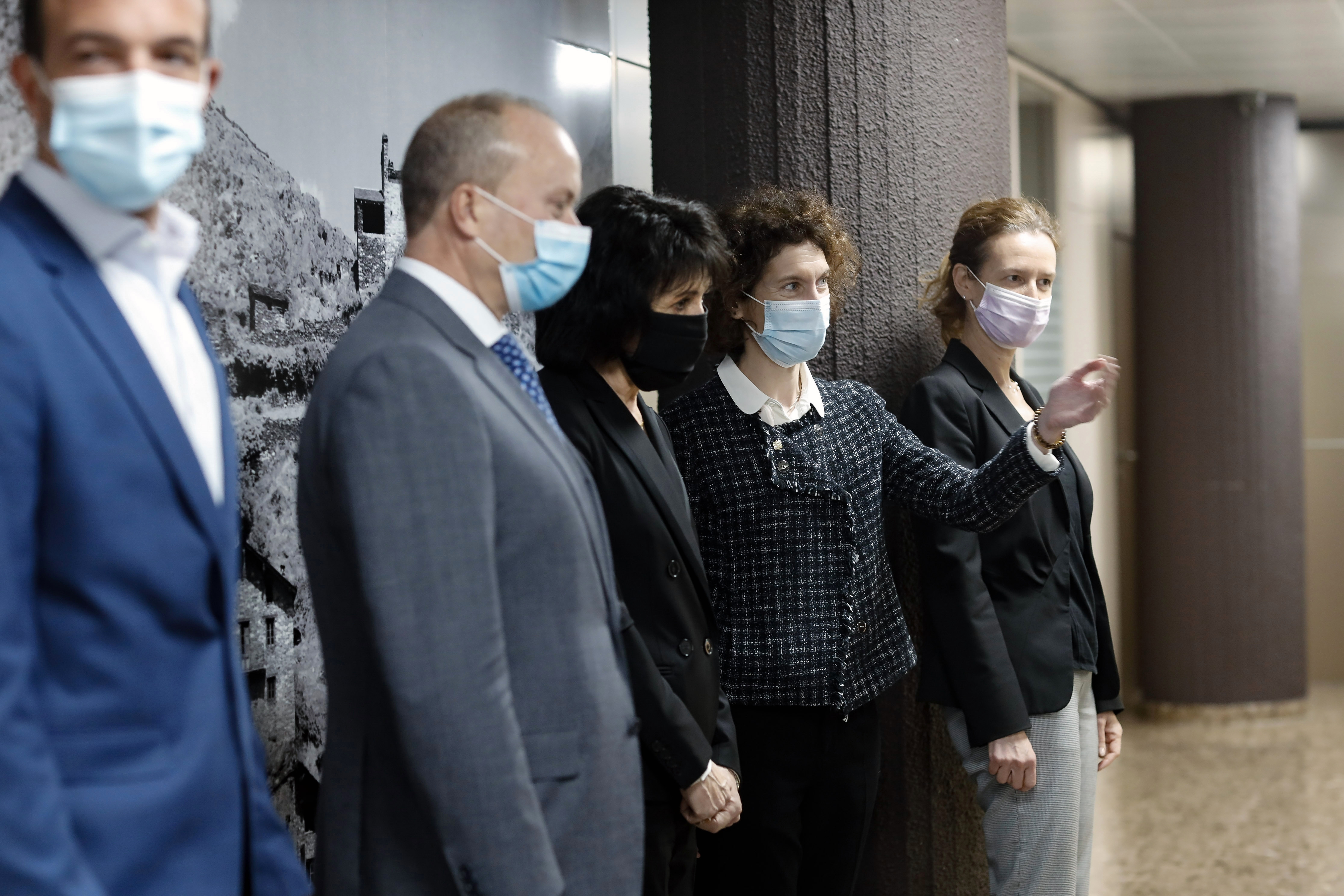 Visita de la nova prefecta de l’Arieja per tractar amb Ubach els aspectes transfronterers