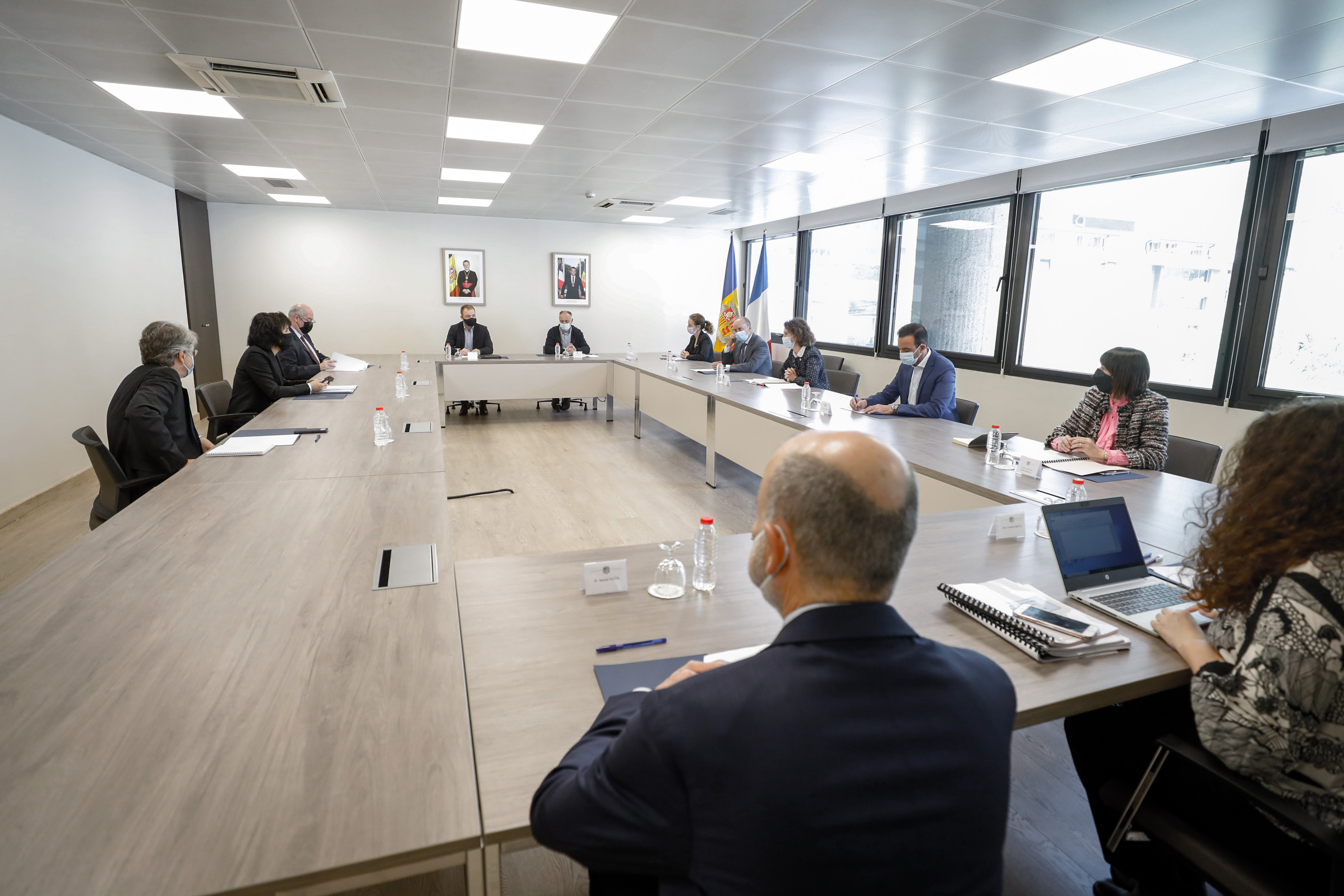 Visita de la nova prefecta de l’Arieja per tractar amb Ubach els aspectes transfronterers