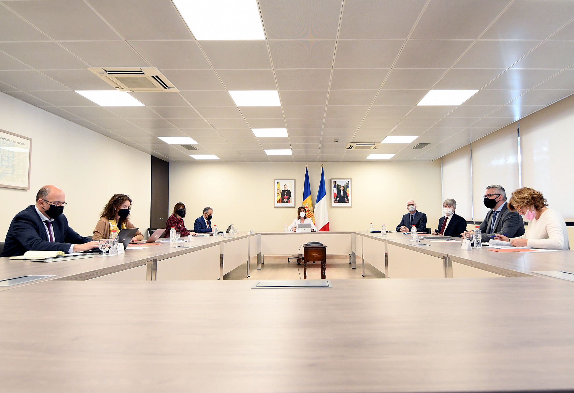 Vilarrubla es reuneix amb el director general de l’ensenyament escolar gal a la Comissió Mixta franco-andorrana