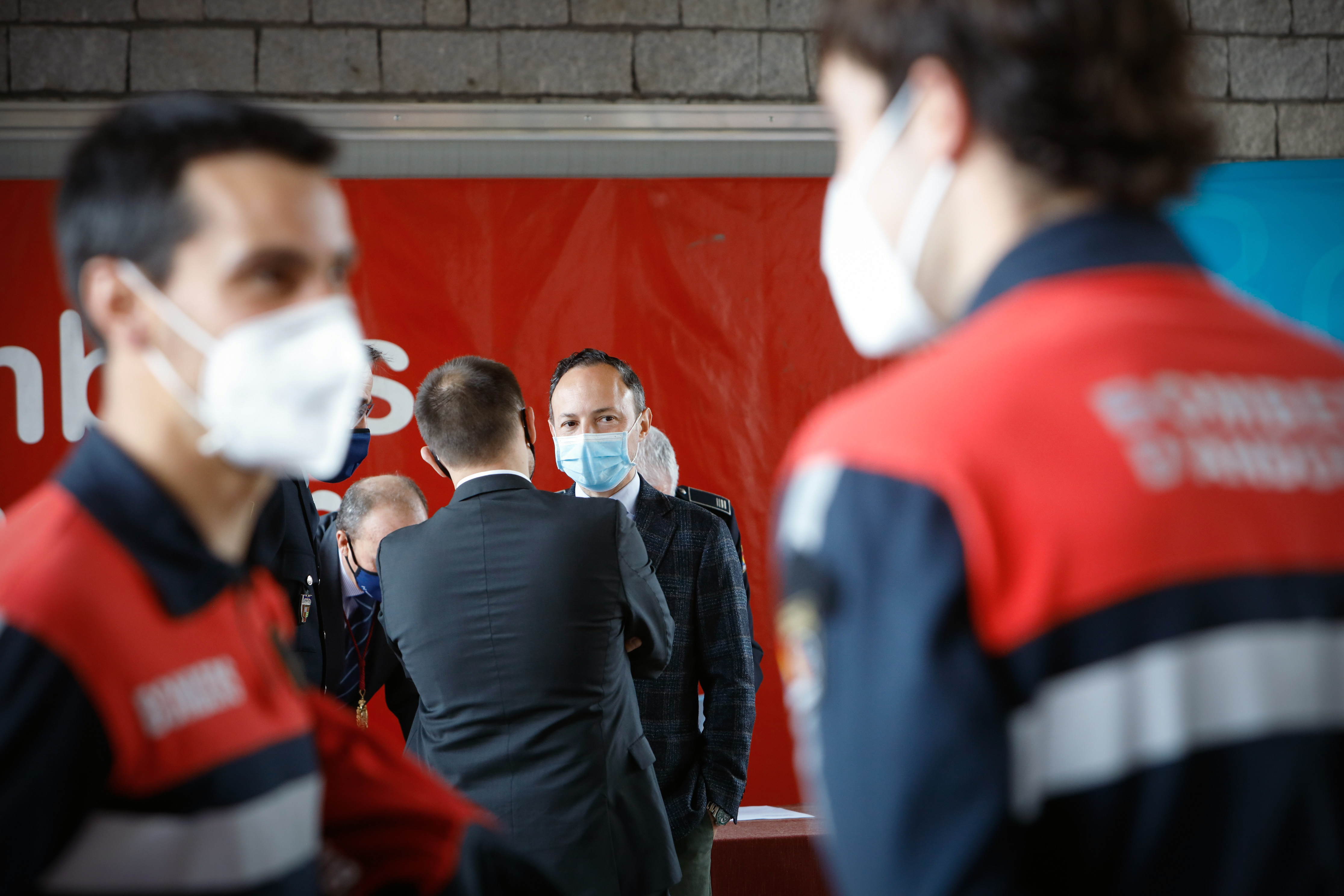 Rossell destaca la “resiliència i el compromís” del Cos de Bombers per fer front a la pandèmia en l’acte de presa de possessió de sis nous efectius