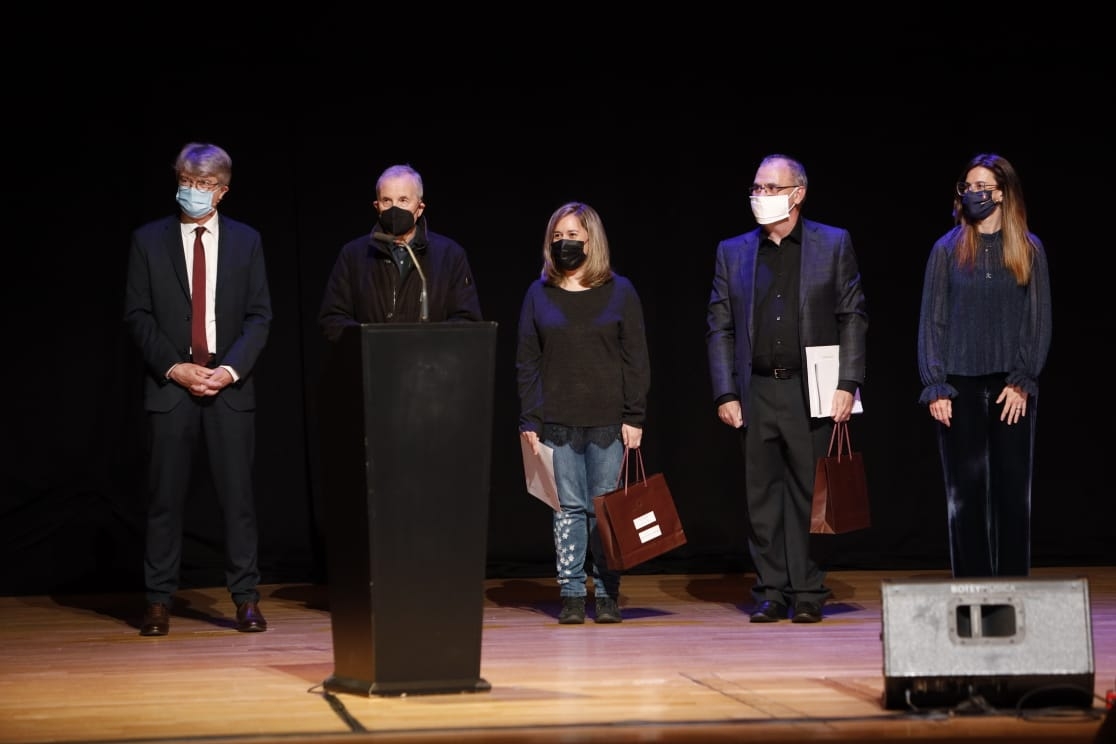 La poesia inunda l’Auditori Nacional amb un recital poètic i l’entrega de premis del 24è Concurs de poesia Miquel Martí i Pol