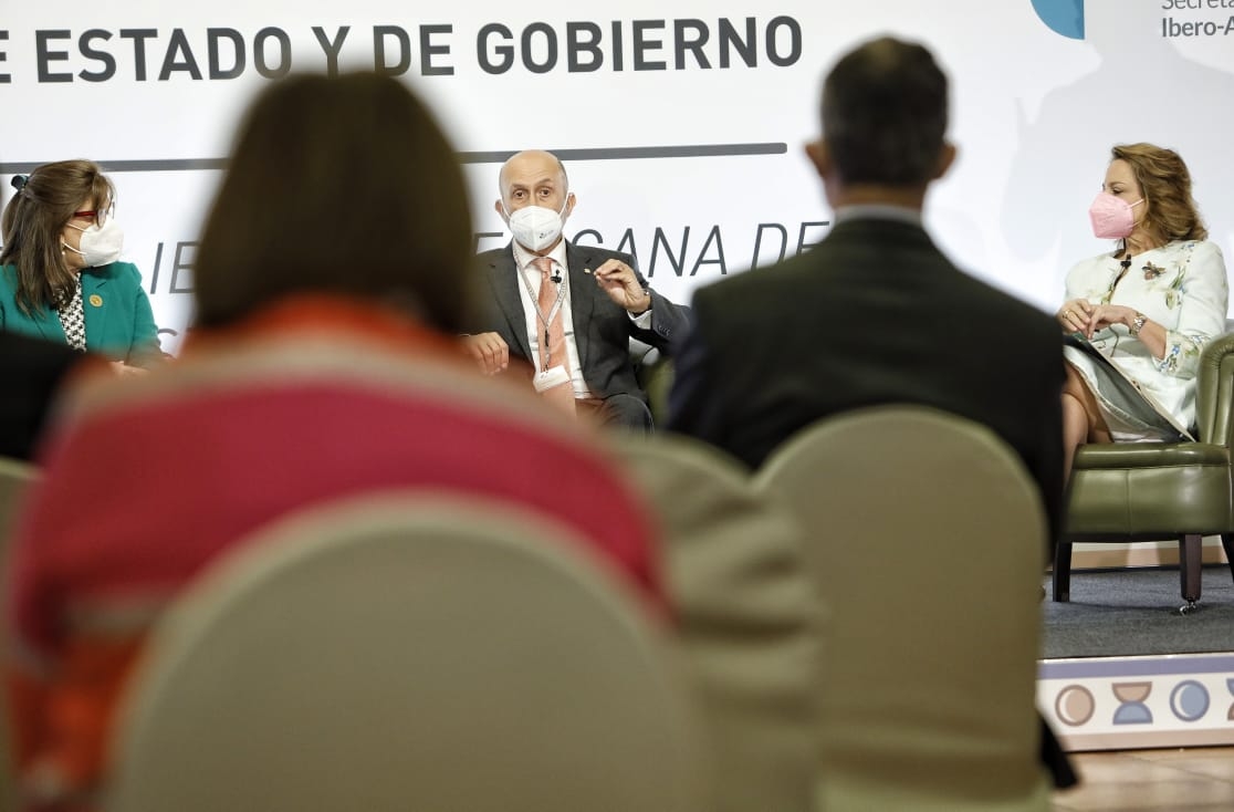Martínez Benazet participa en l’acte de la Cimera Iberoamericana de presentació de la campanya de vacunació inclusiva de les persones amb discapacitat