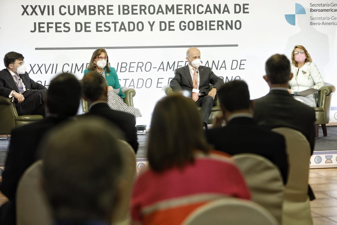 Martínez Benazet participa en l’acte de la Cimera Iberoamericana de presentació de la campanya de vacunació inclusiva de les persones amb discapacitat