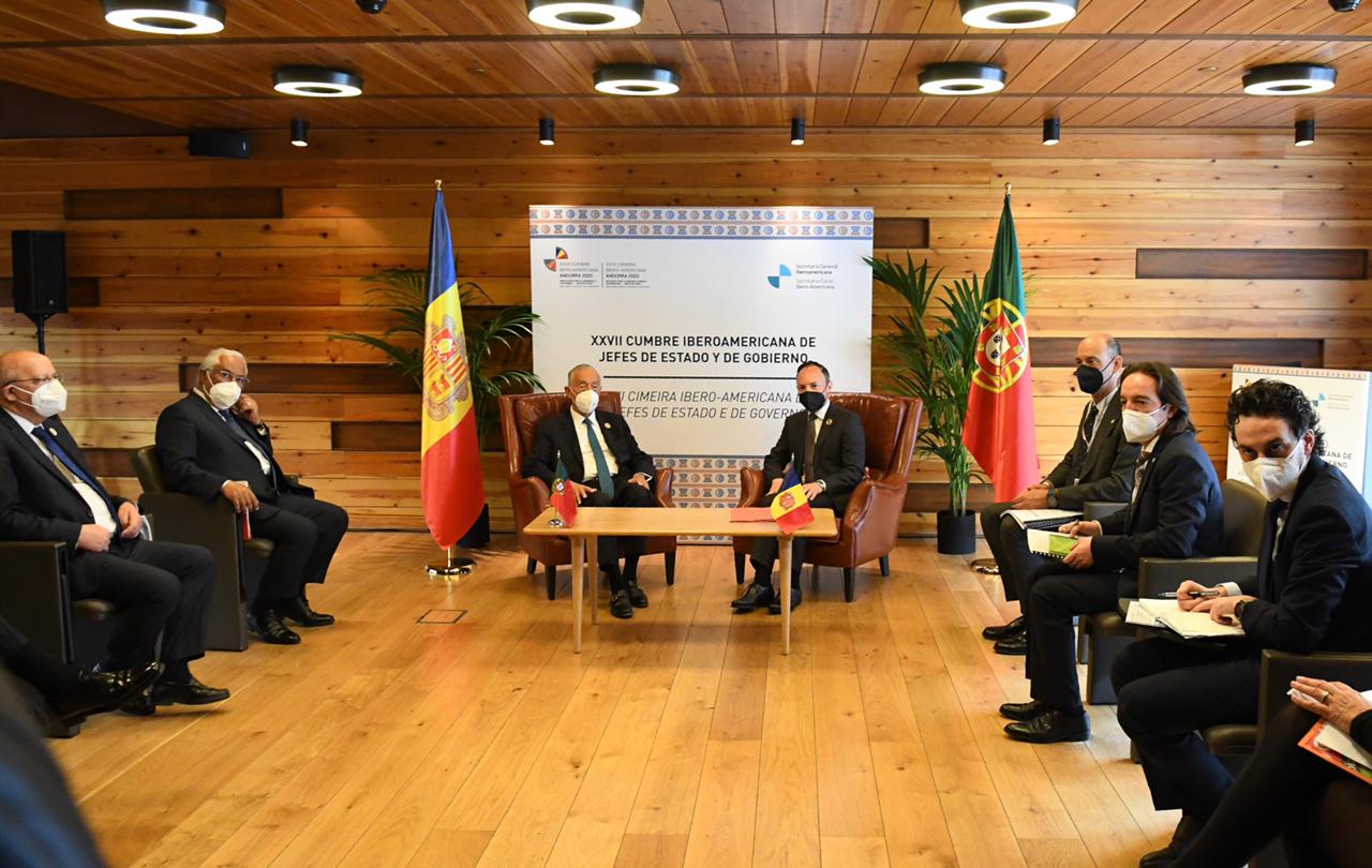 Portugal ofereix a Espot durant la reunió bilateral abastir Andorra de vacunes, com ja fan Espanya i França