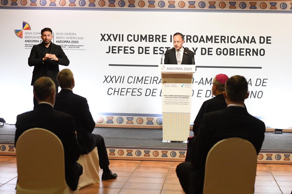 Inaugurada la XXVII Cimera Iberoamericana de caps d’Estat i de Govern a Soldeu