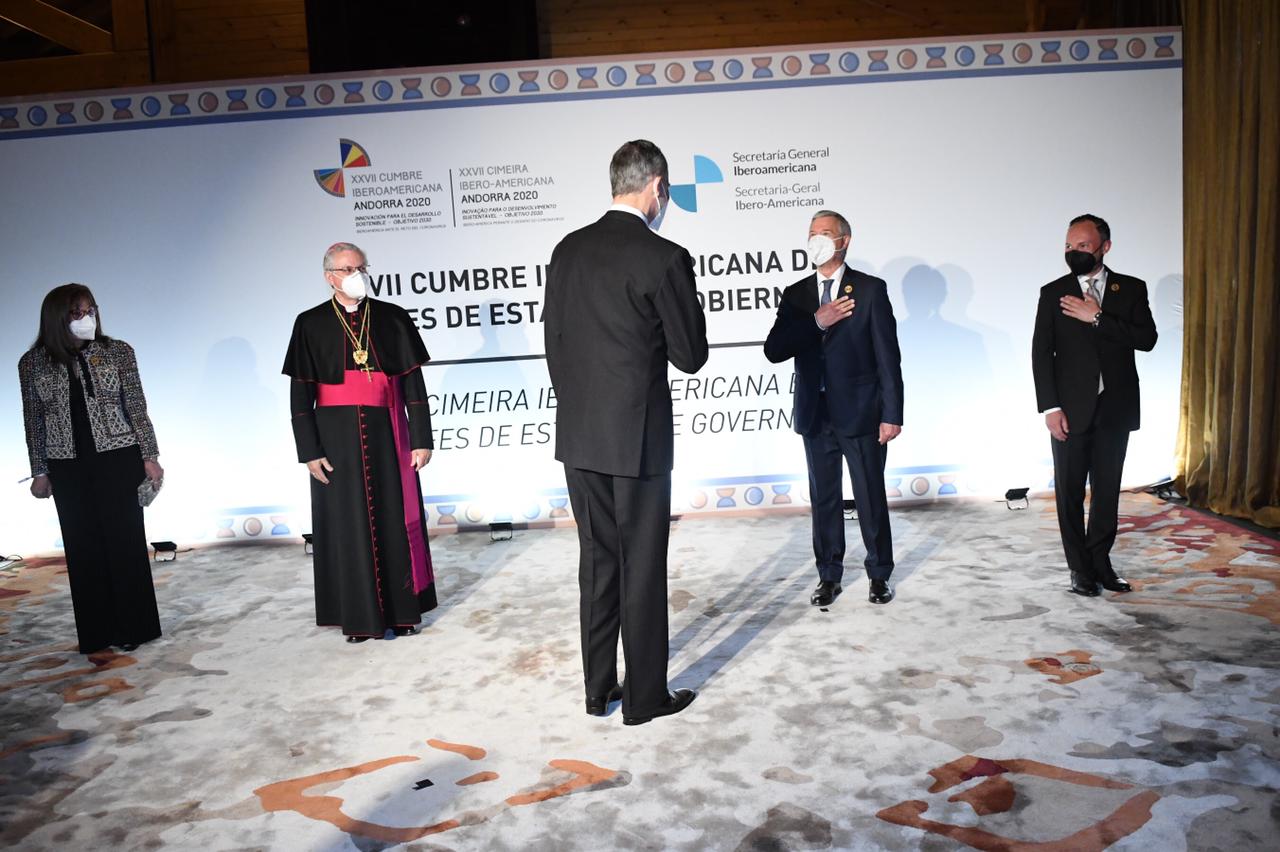 Inaugurada la XXVII Cimera Iberoamericana de caps d’Estat i de Govern a Soldeu