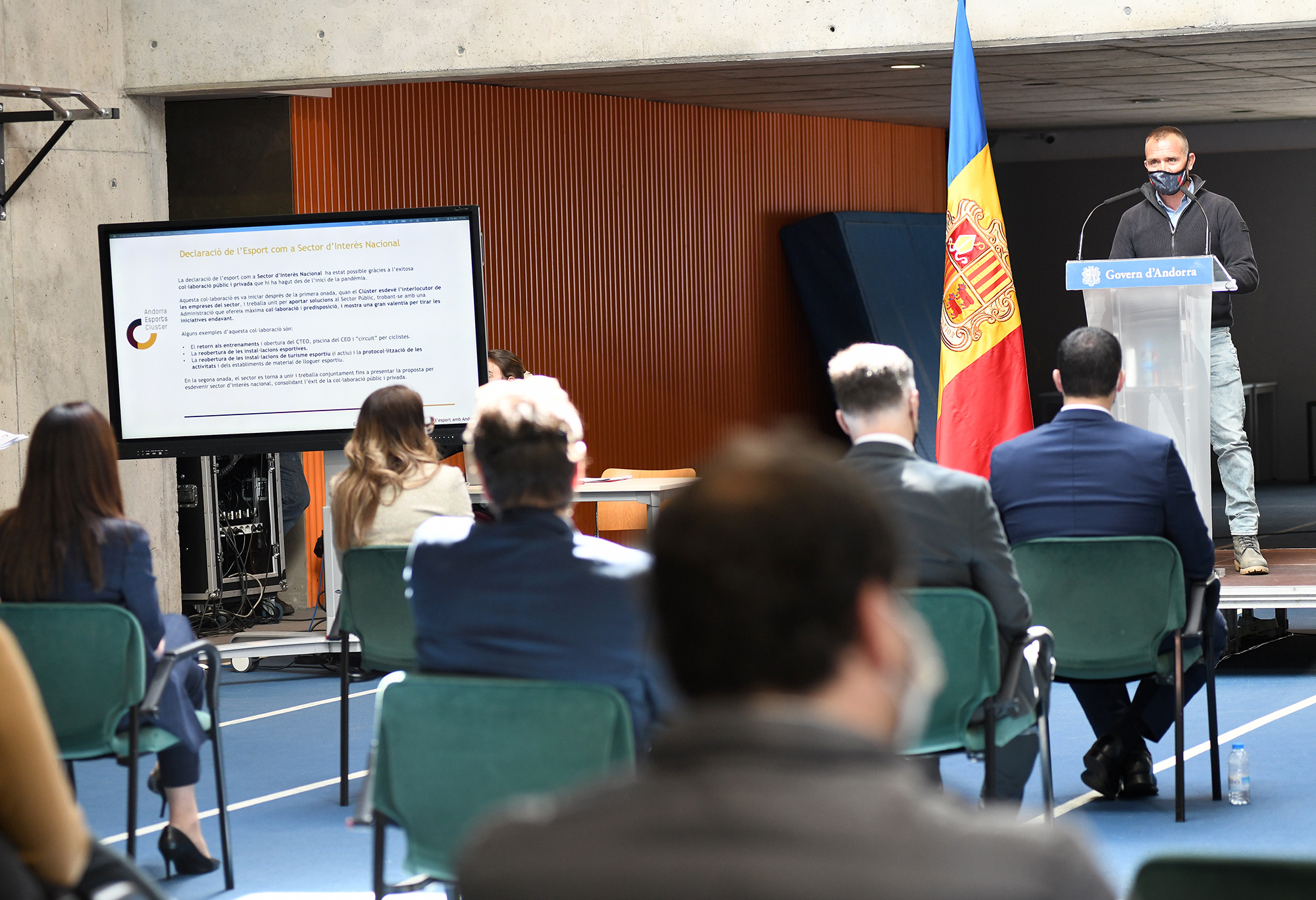 Andorra, dels primers països a declarar l’Esport com a Sector d’Interès Nacional per potenciar-lo en temps de pandèmia