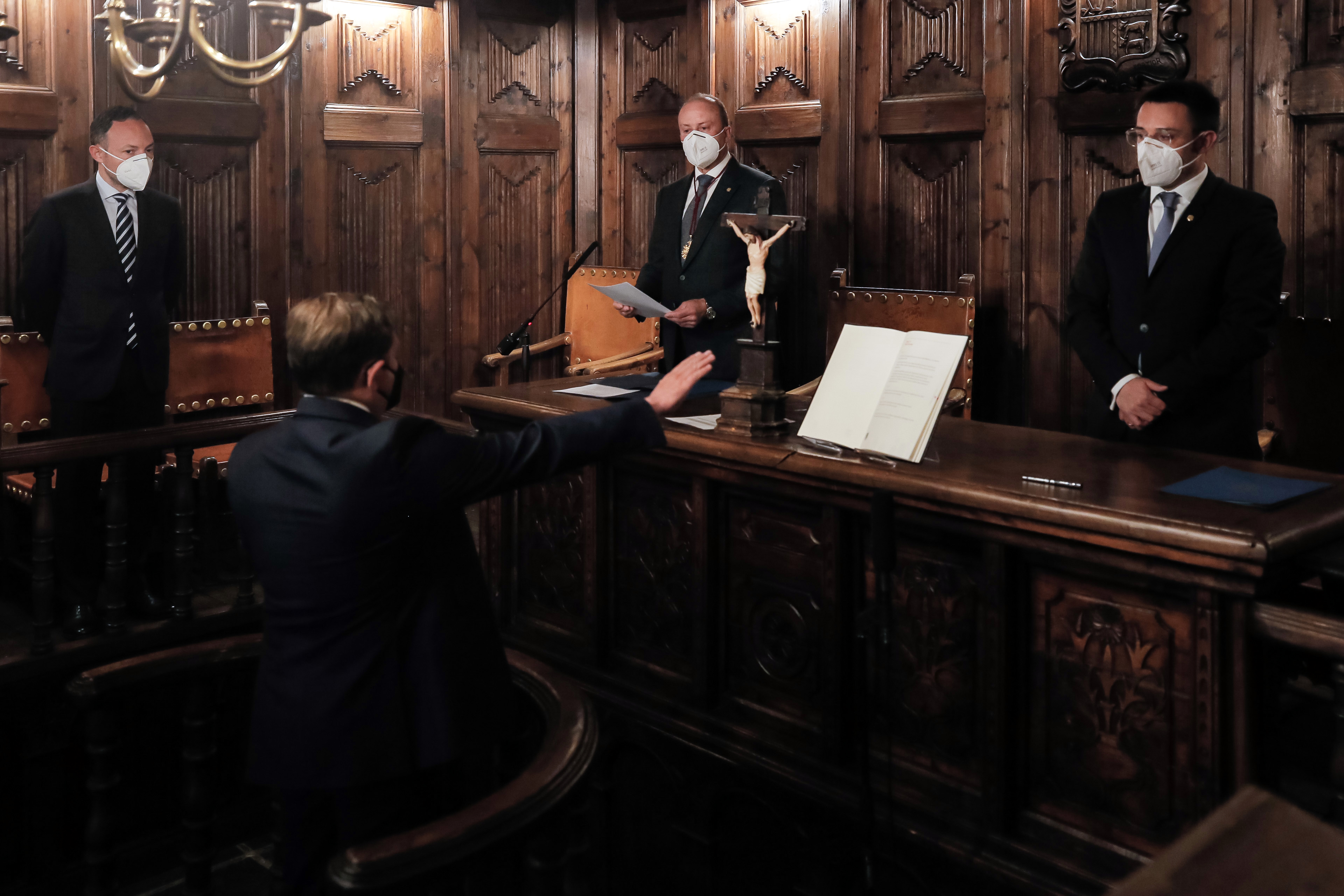 Rossell celebra el nomenament dels dos nous notaris perquè permet assumir el volum de feina actual i garantir el servei a la ciutadania