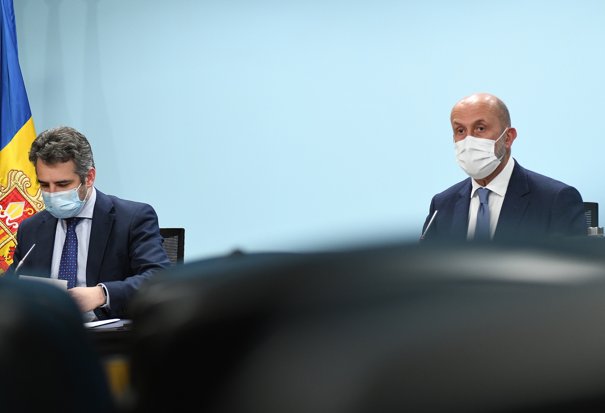 El ministre de Salut anima a la població a continuar inscrivint-se per rebre el vaccí