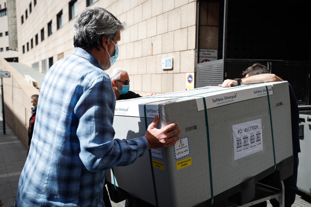 Arriben 30.000 dosis de vacuna contra la COVID-19 a través del projecte COVAX